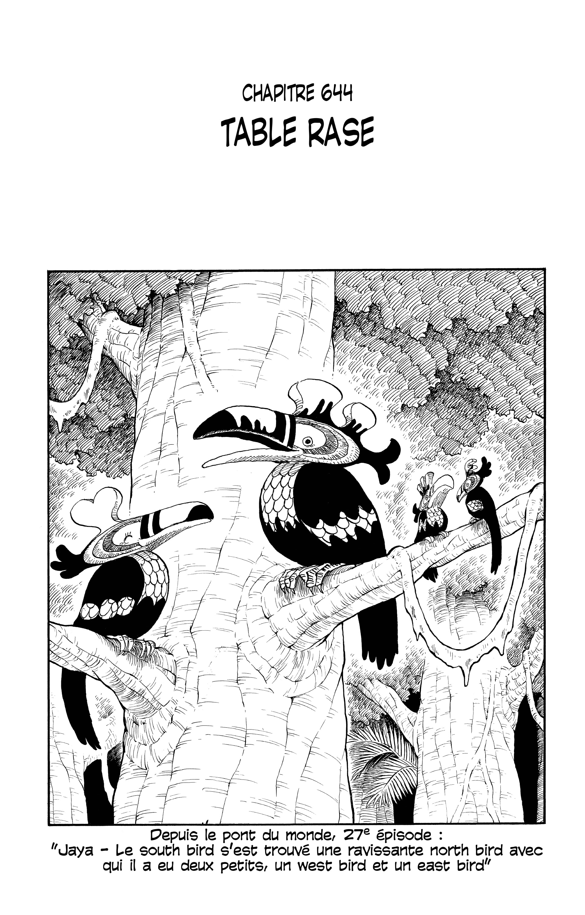 One Piece Chapitre 644 - Page 1