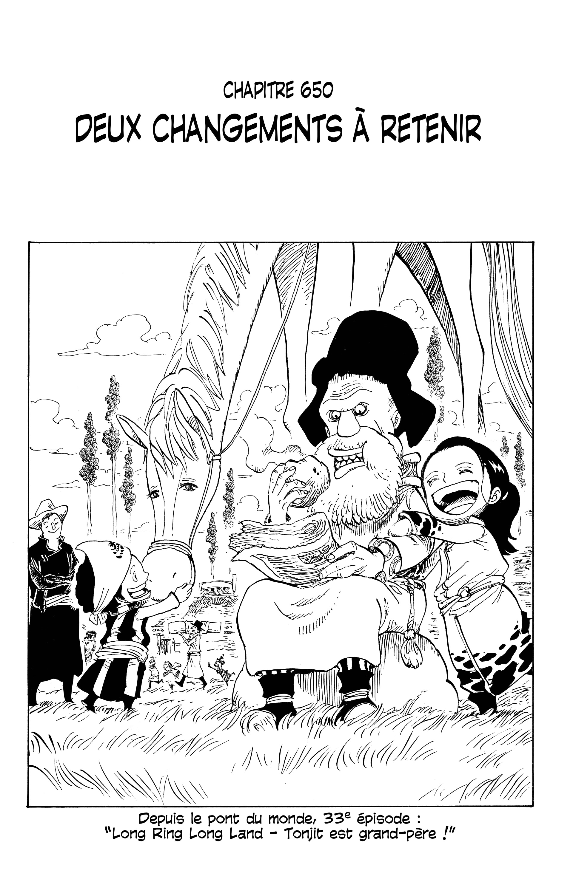 One Piece Chapitre 650 - Page 1