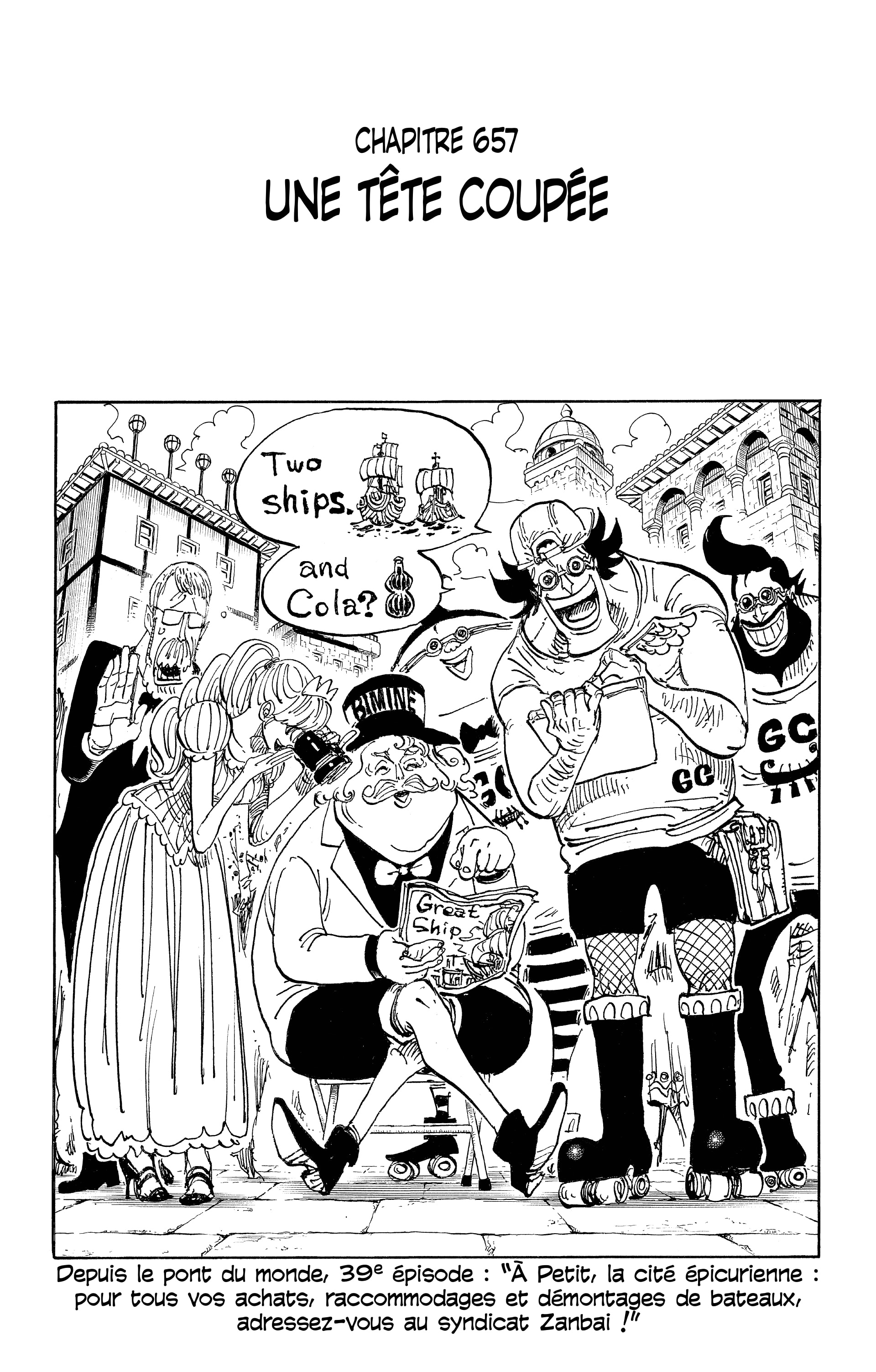 One Piece Chapitre 657 - Page 6