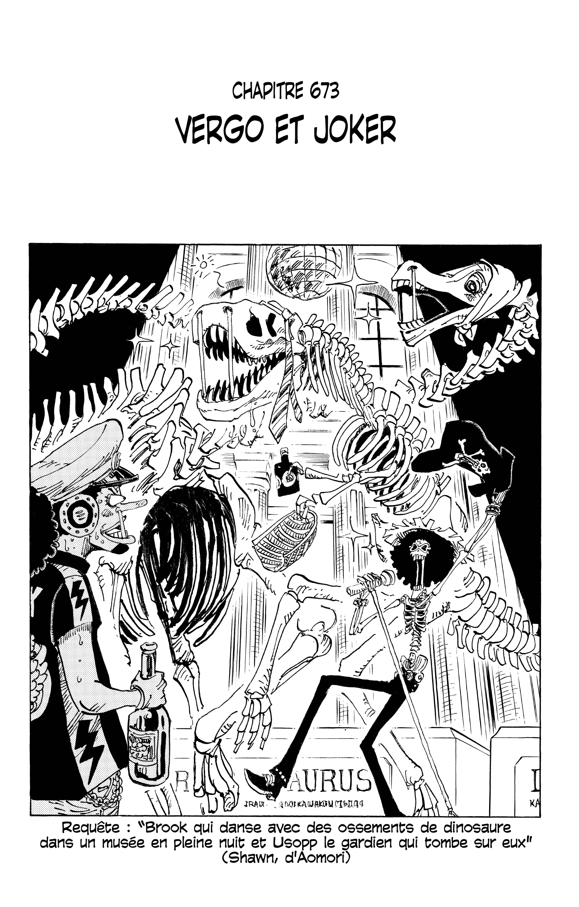 One Piece Chapitre 673 - Page 1