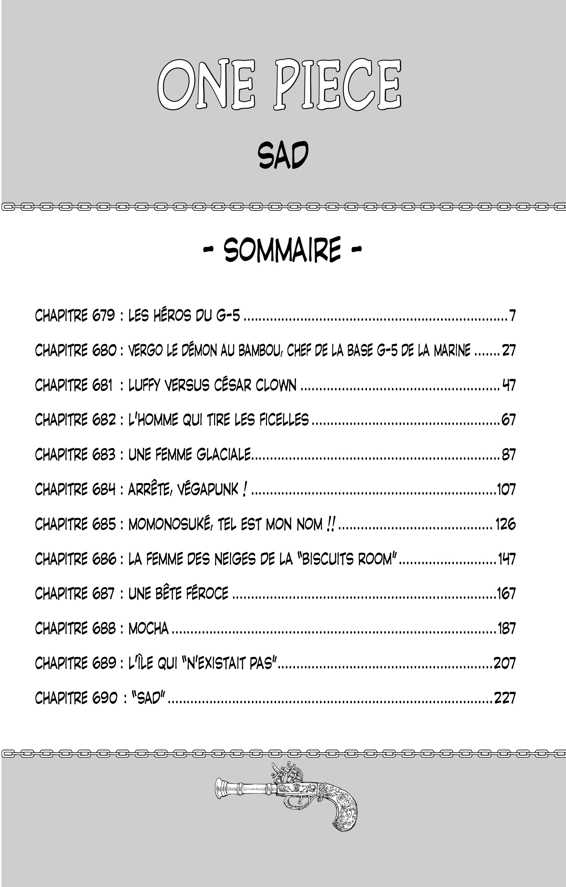 One Piece Chapitre 679 - Page 5