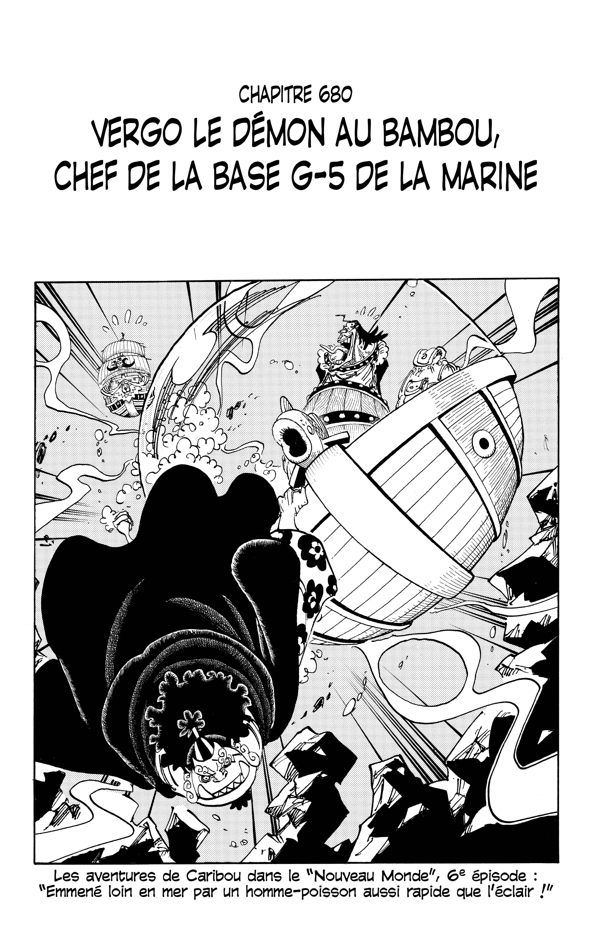 One Piece Chapitre 680 - Page 1