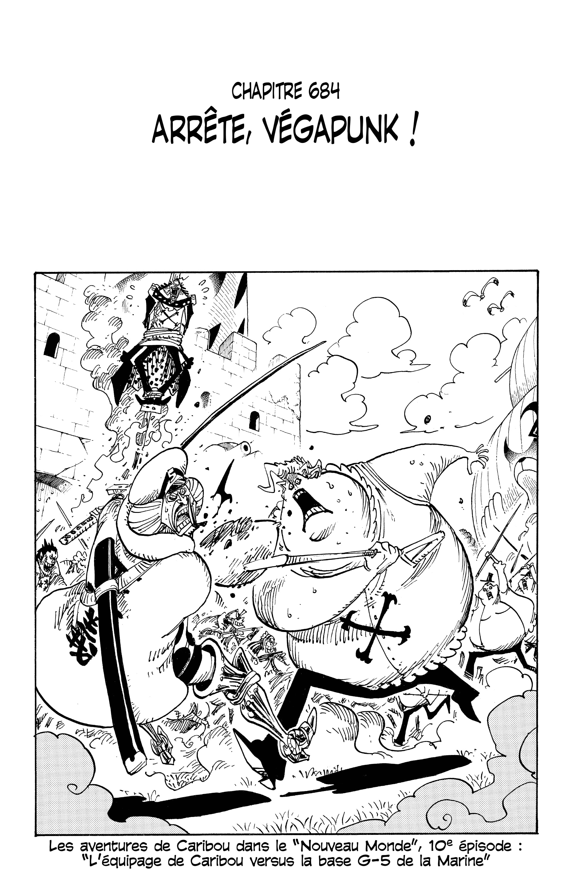 One Piece Chapitre 684 - Page 1