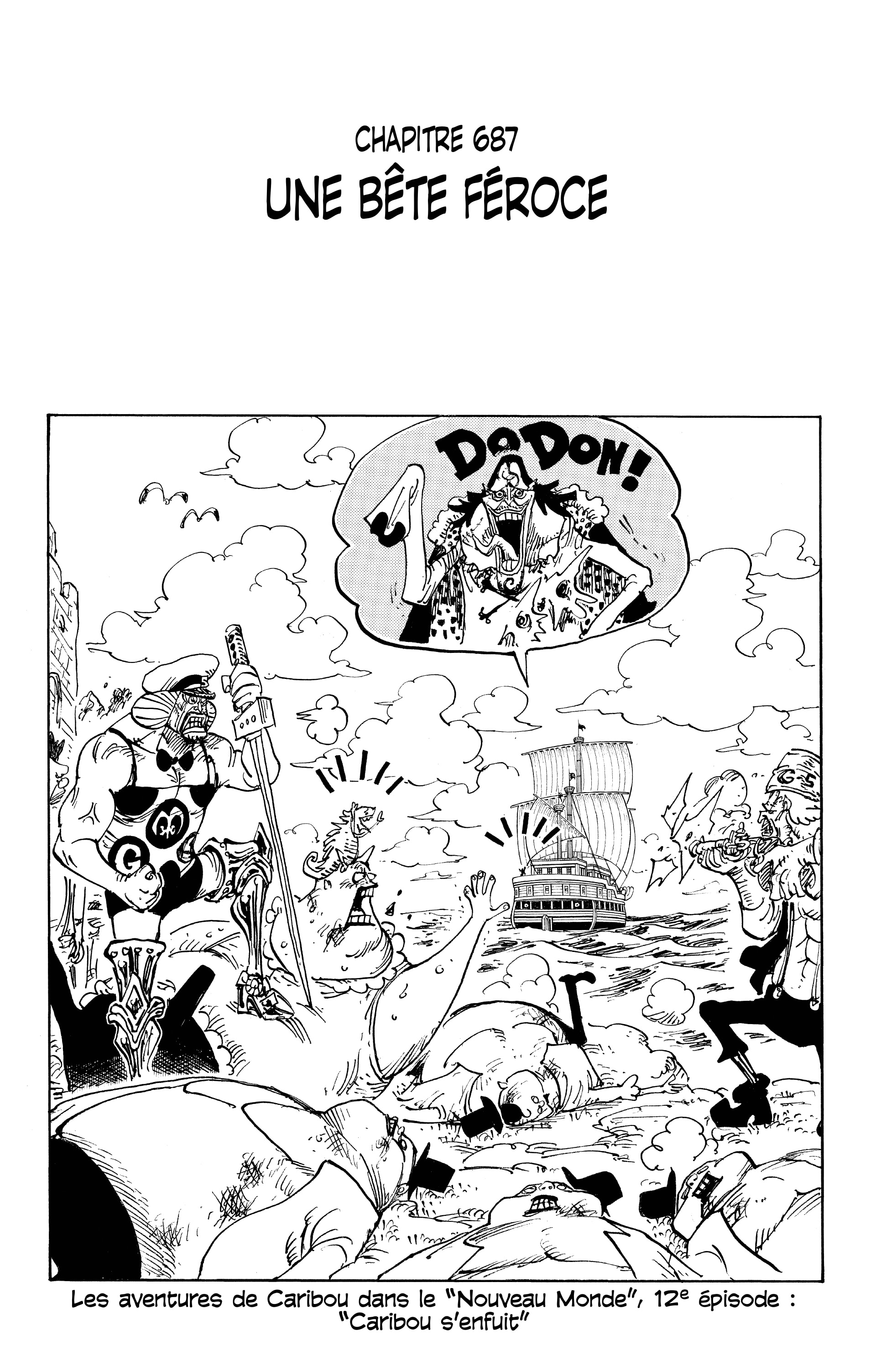 One Piece Chapitre 687 - Page 1
