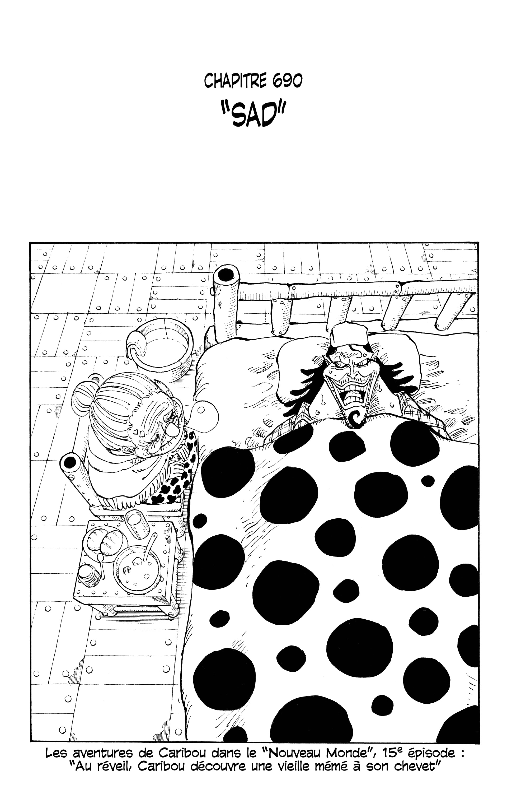 One Piece Chapitre 690 - Page 1