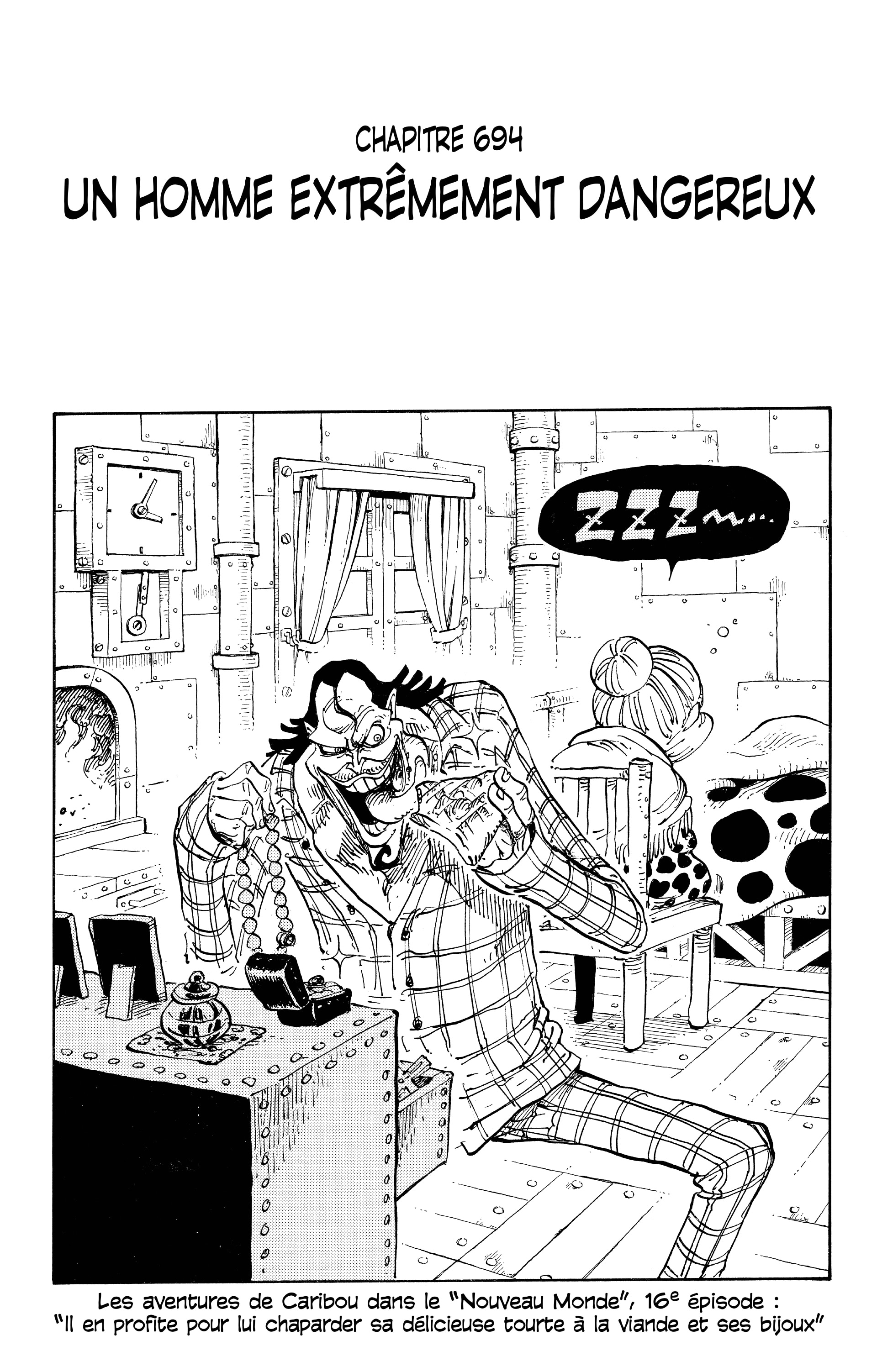 One Piece Chapitre 694 - Page 1