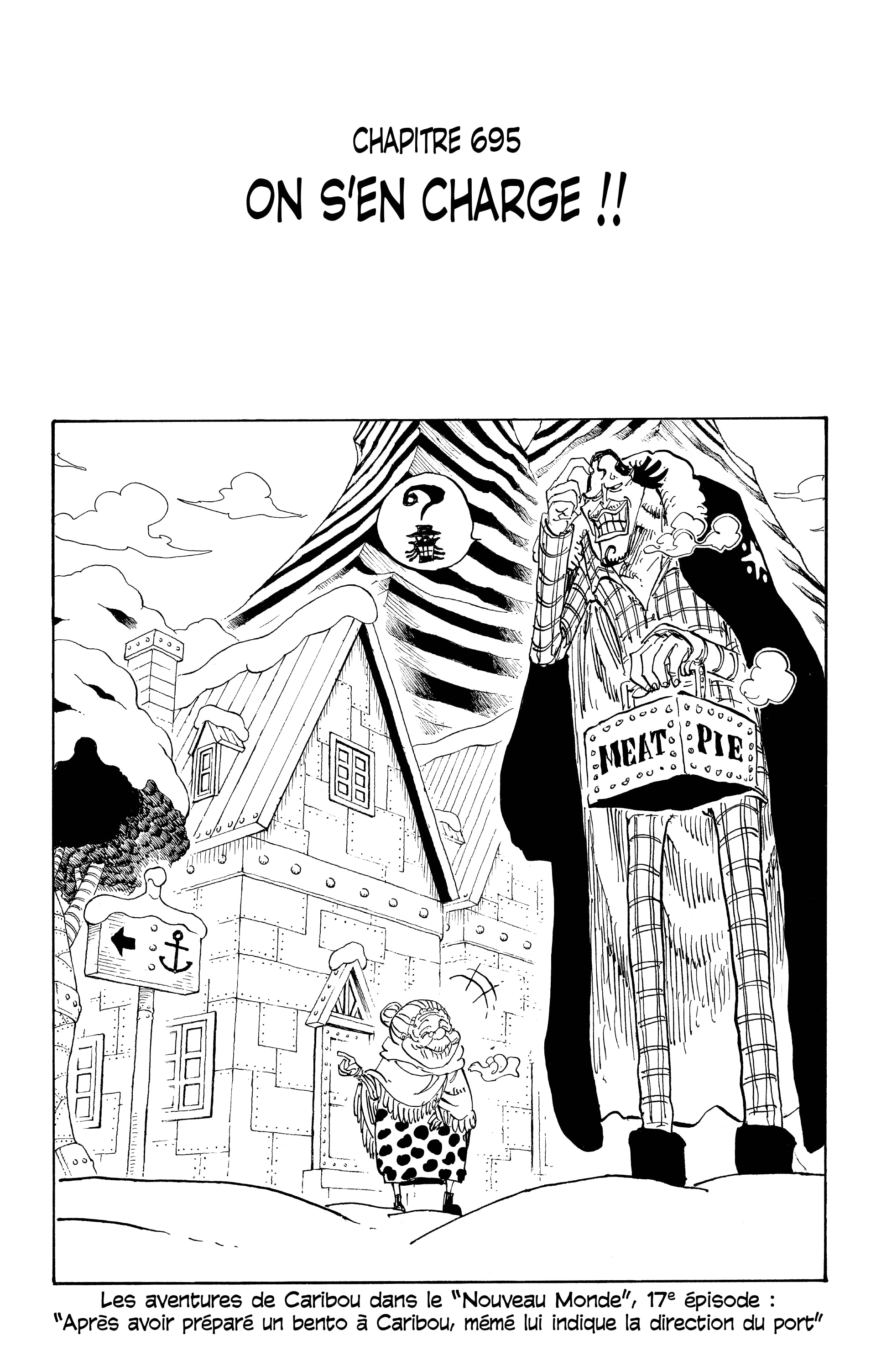 One Piece Chapitre 695 - Page 1