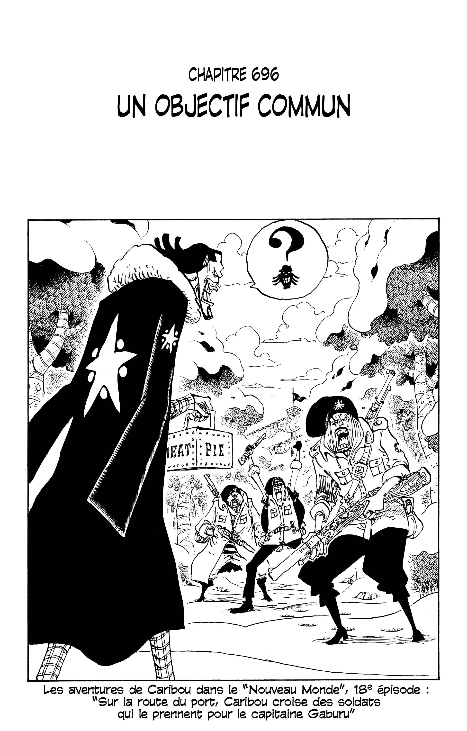 One Piece Chapitre 696 - Page 1