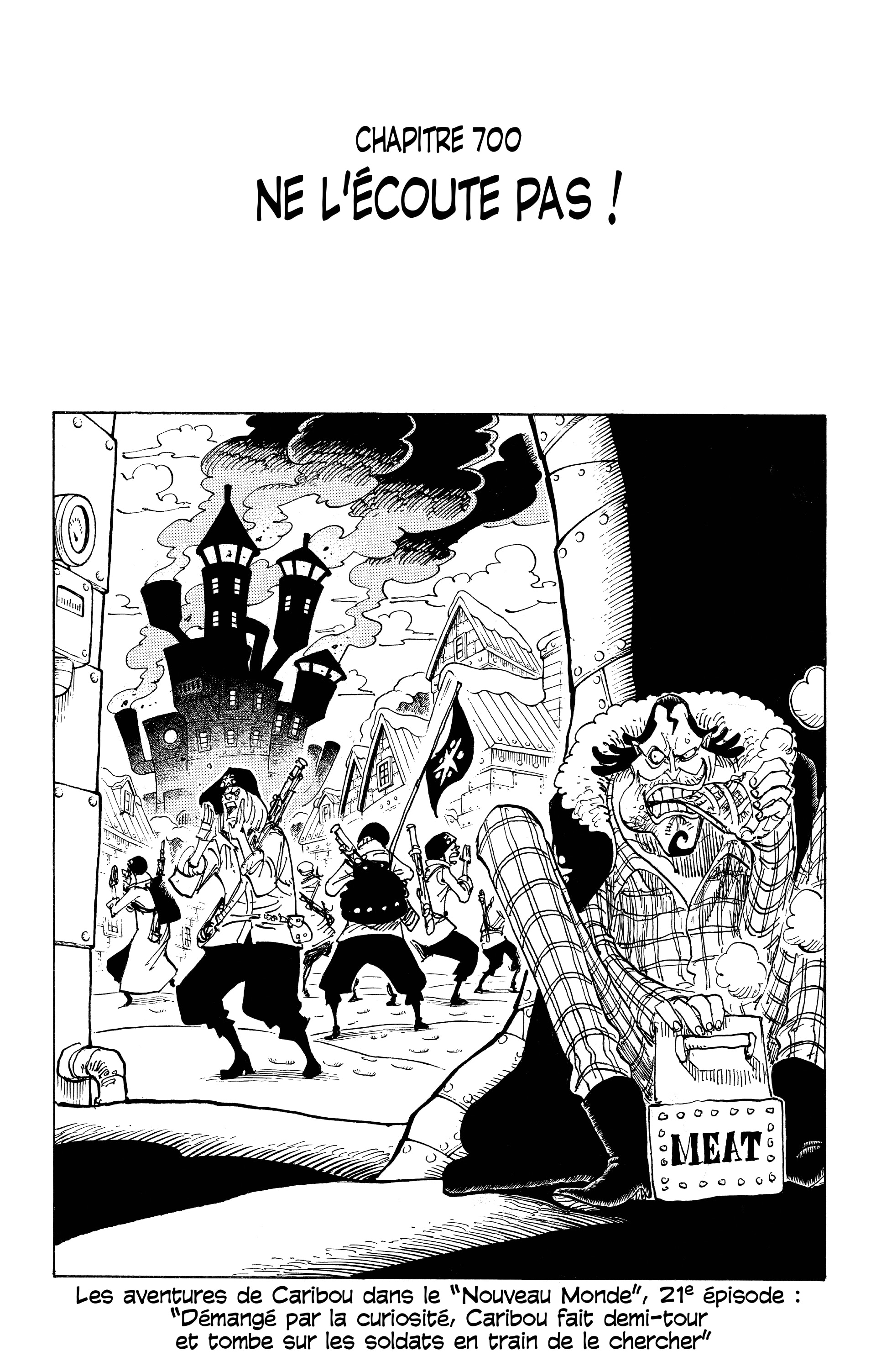 One Piece Chapitre 700 - Page 1