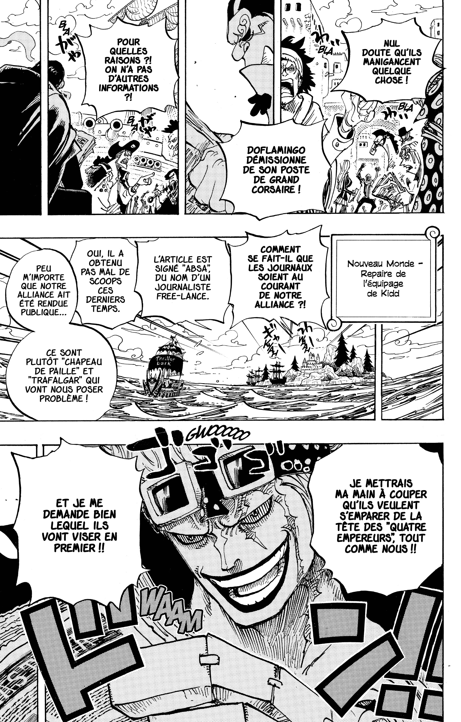 One Piece Chapitre 700 - Page 3