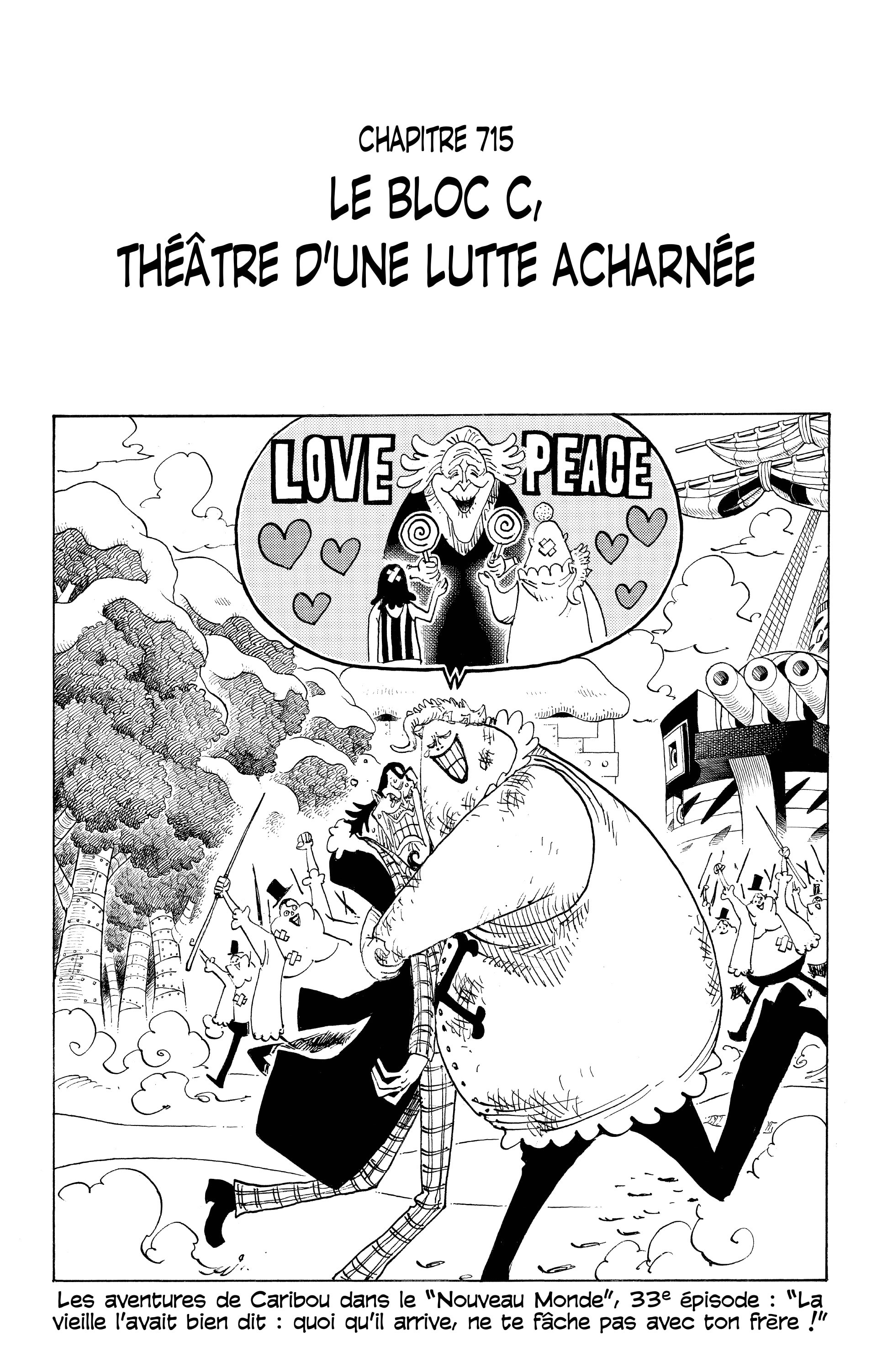 One Piece Chapitre 715 - Page 1