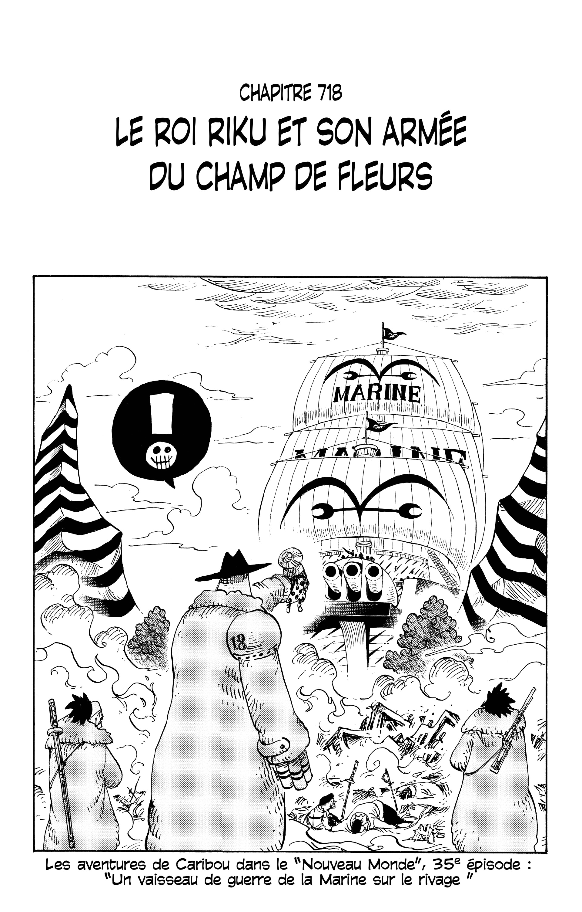 One Piece Chapitre 718 - Page 1