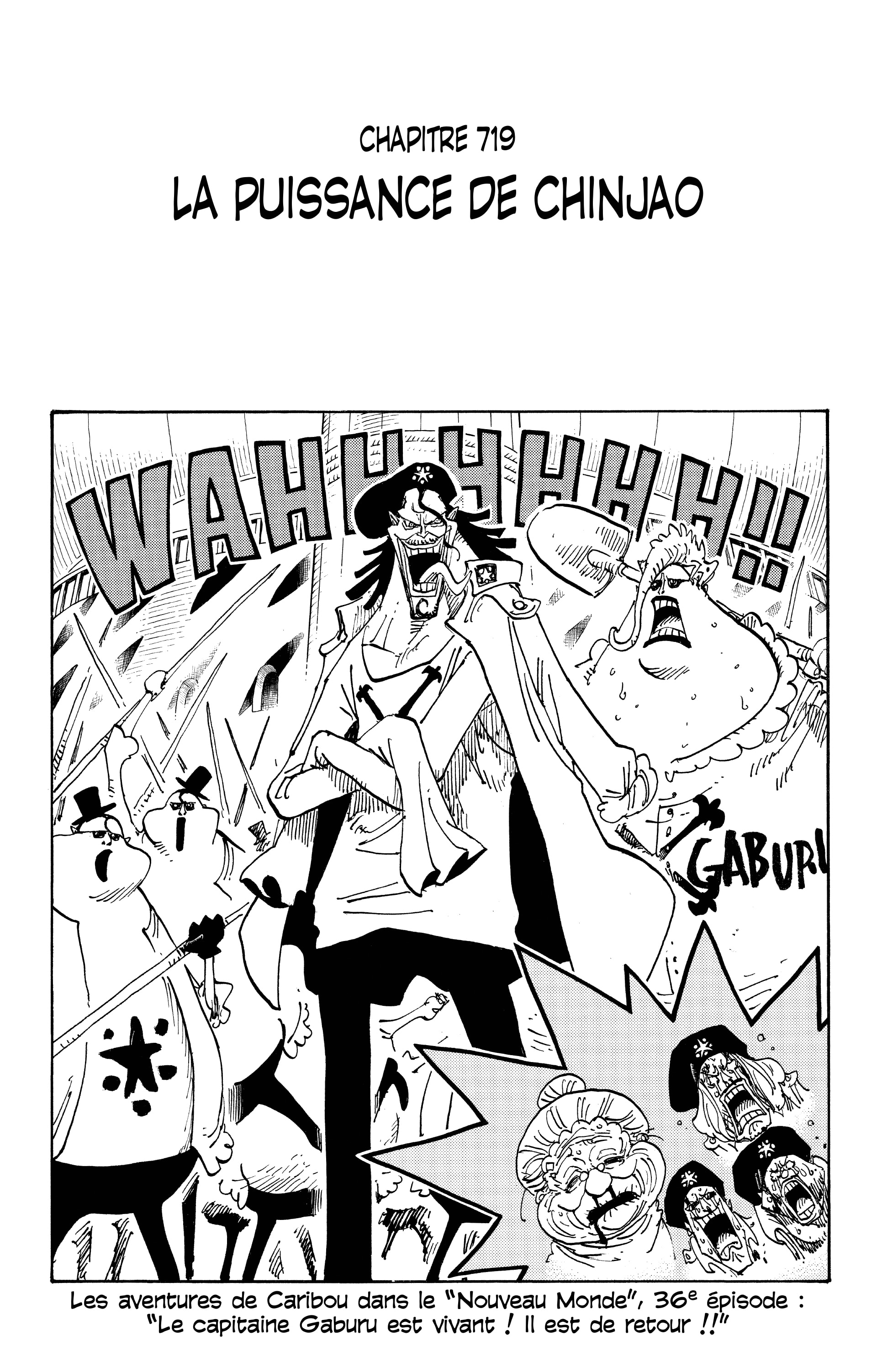 One Piece Chapitre 719 - Page 1