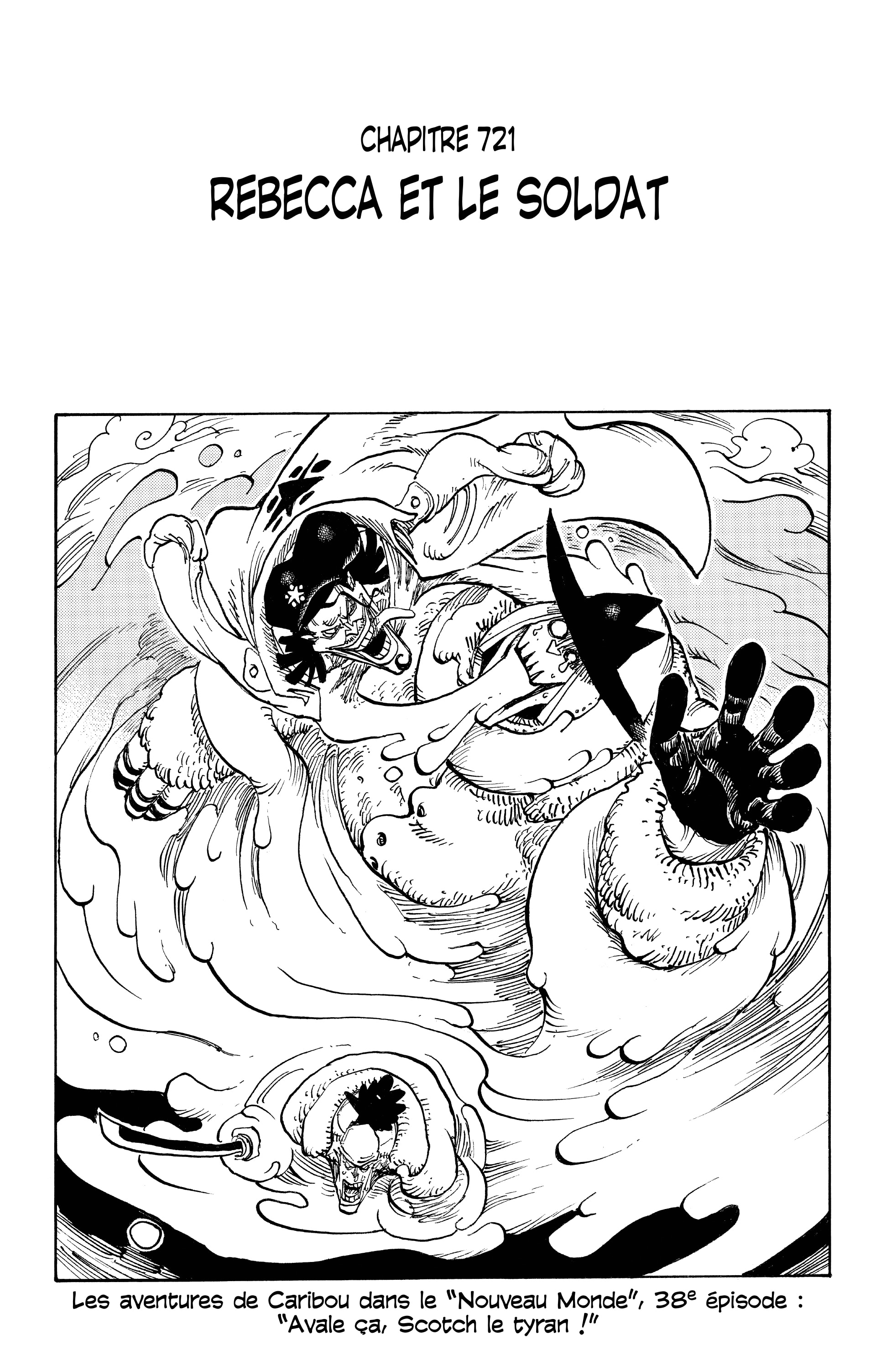 One Piece Chapitre 721 - Page 1