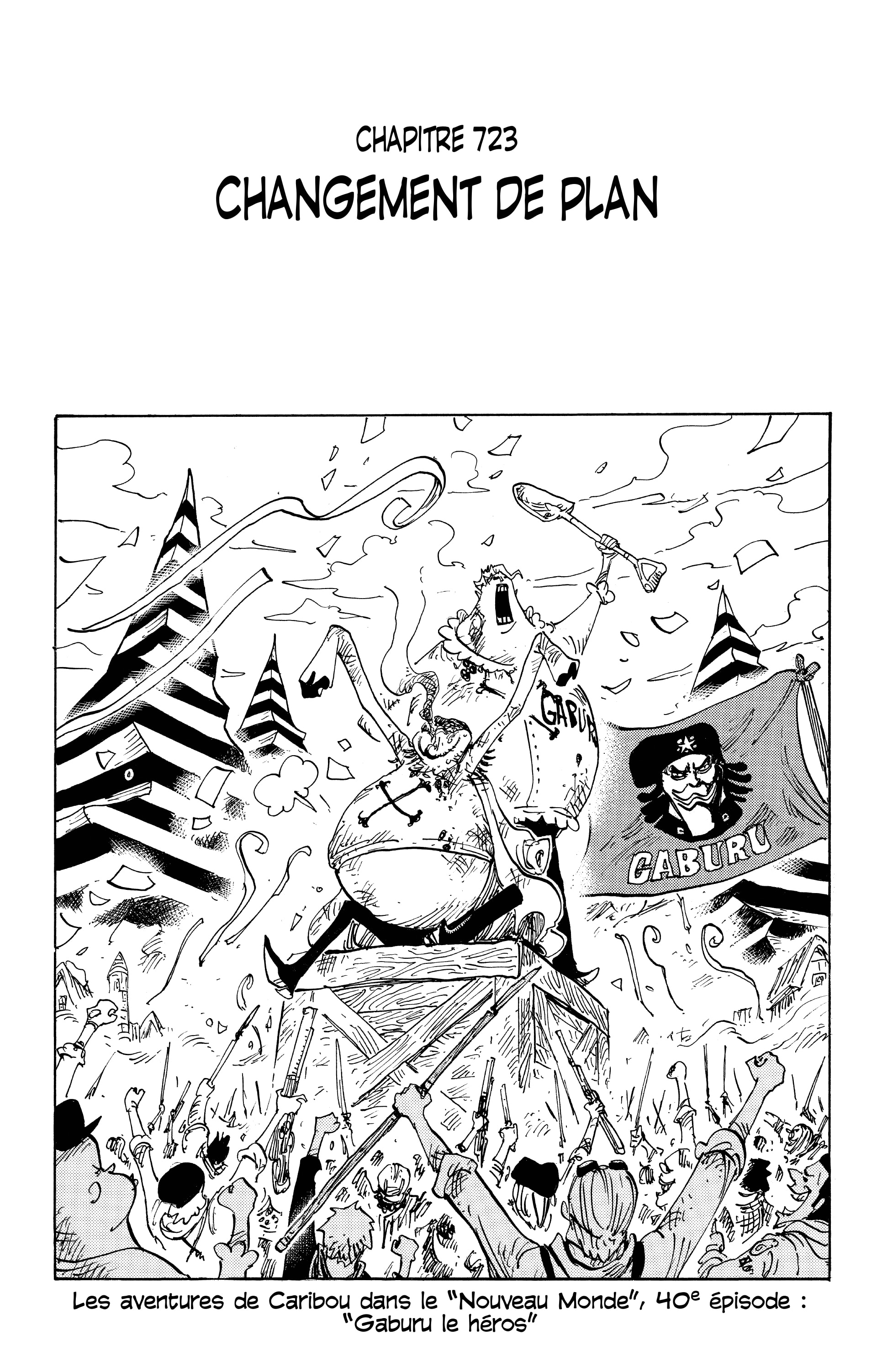 One Piece Chapitre 723 - Page 1