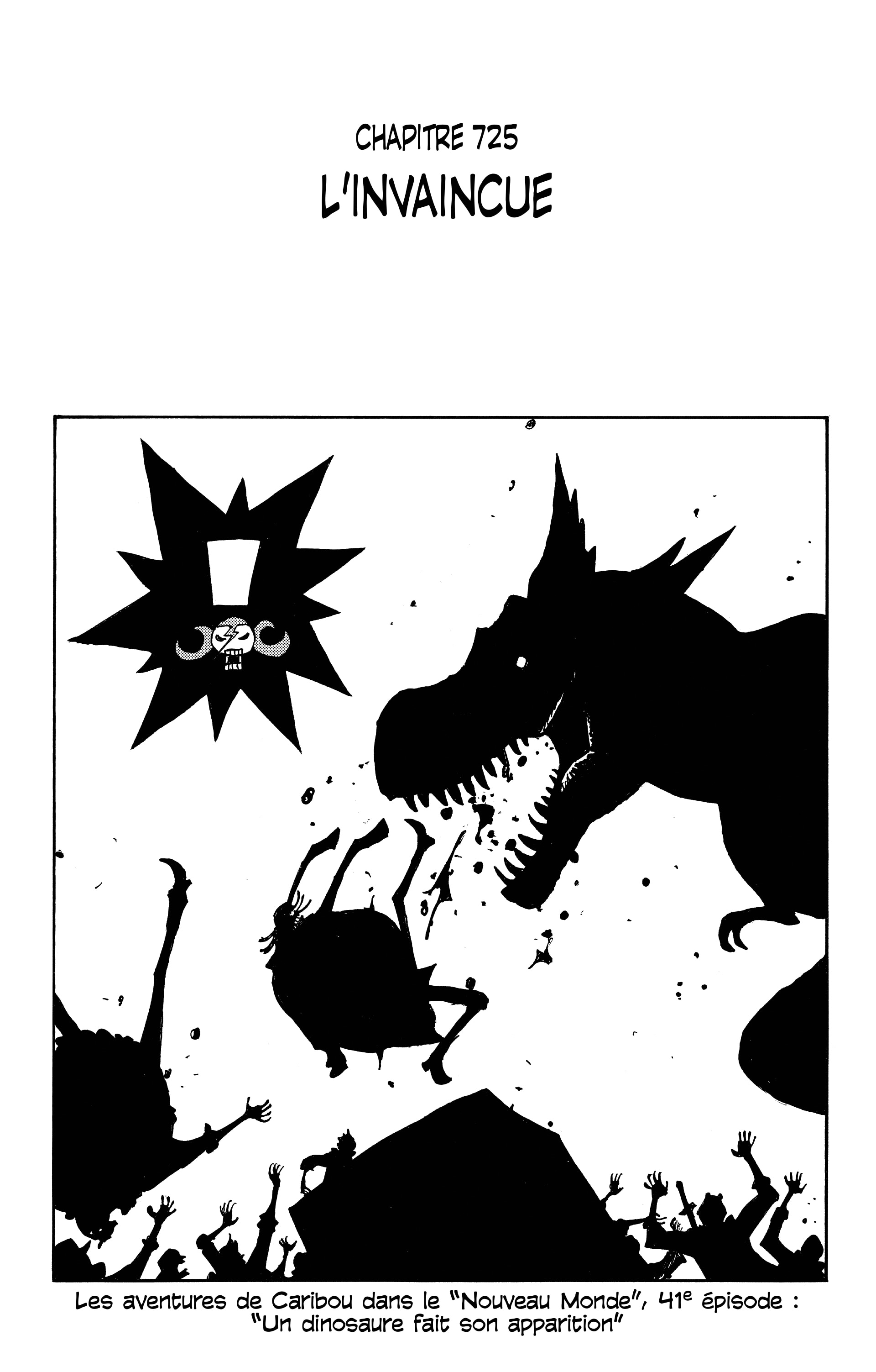 One Piece Chapitre 725 - Page 1