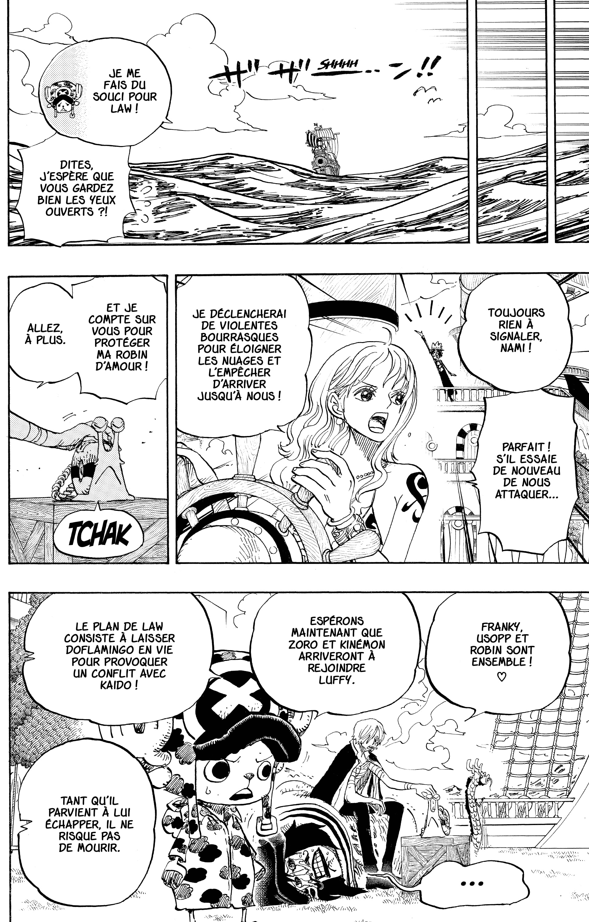 One Piece Chapitre 725 - Page 3