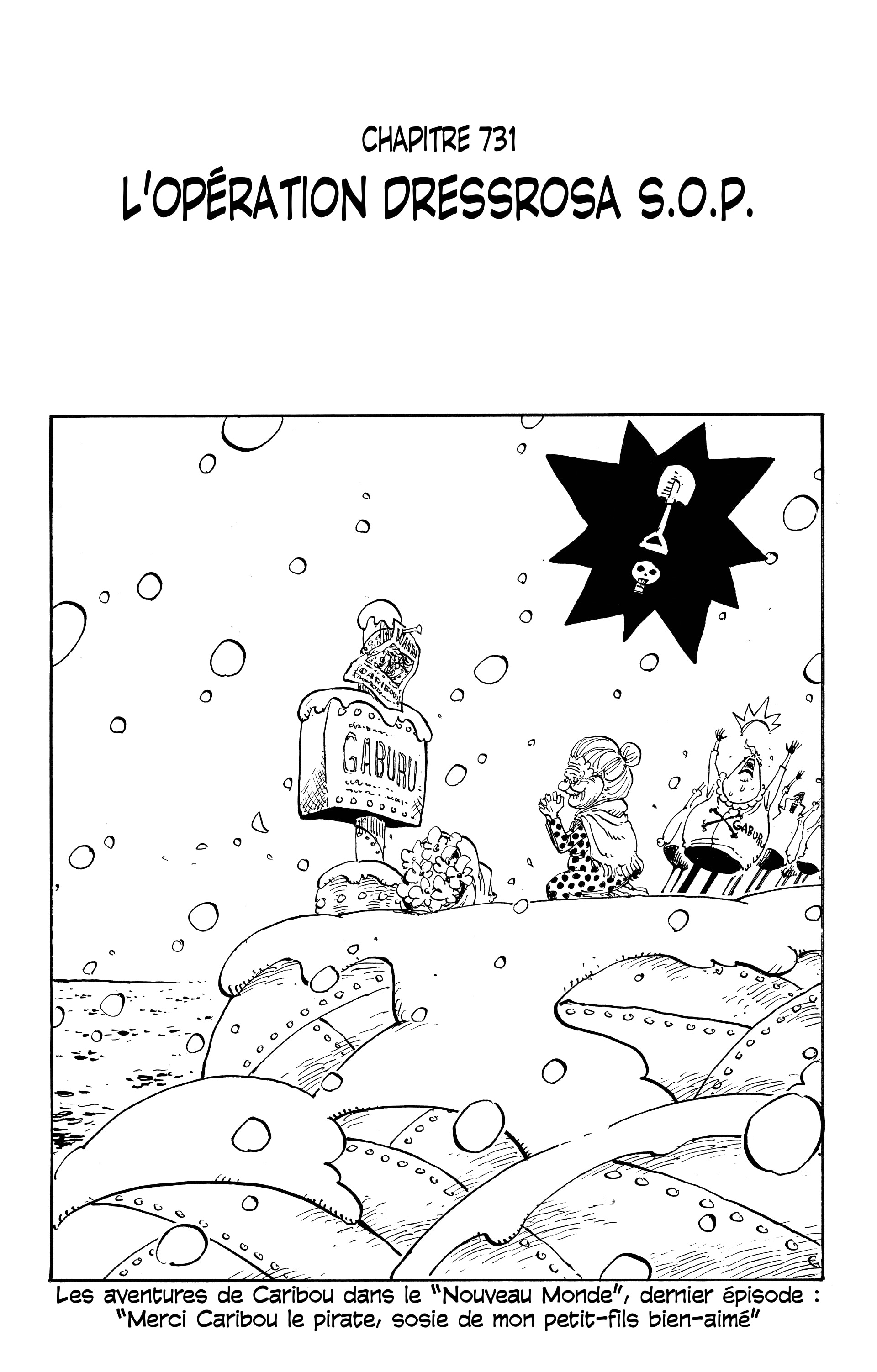 One Piece Chapitre 731 - Page 1