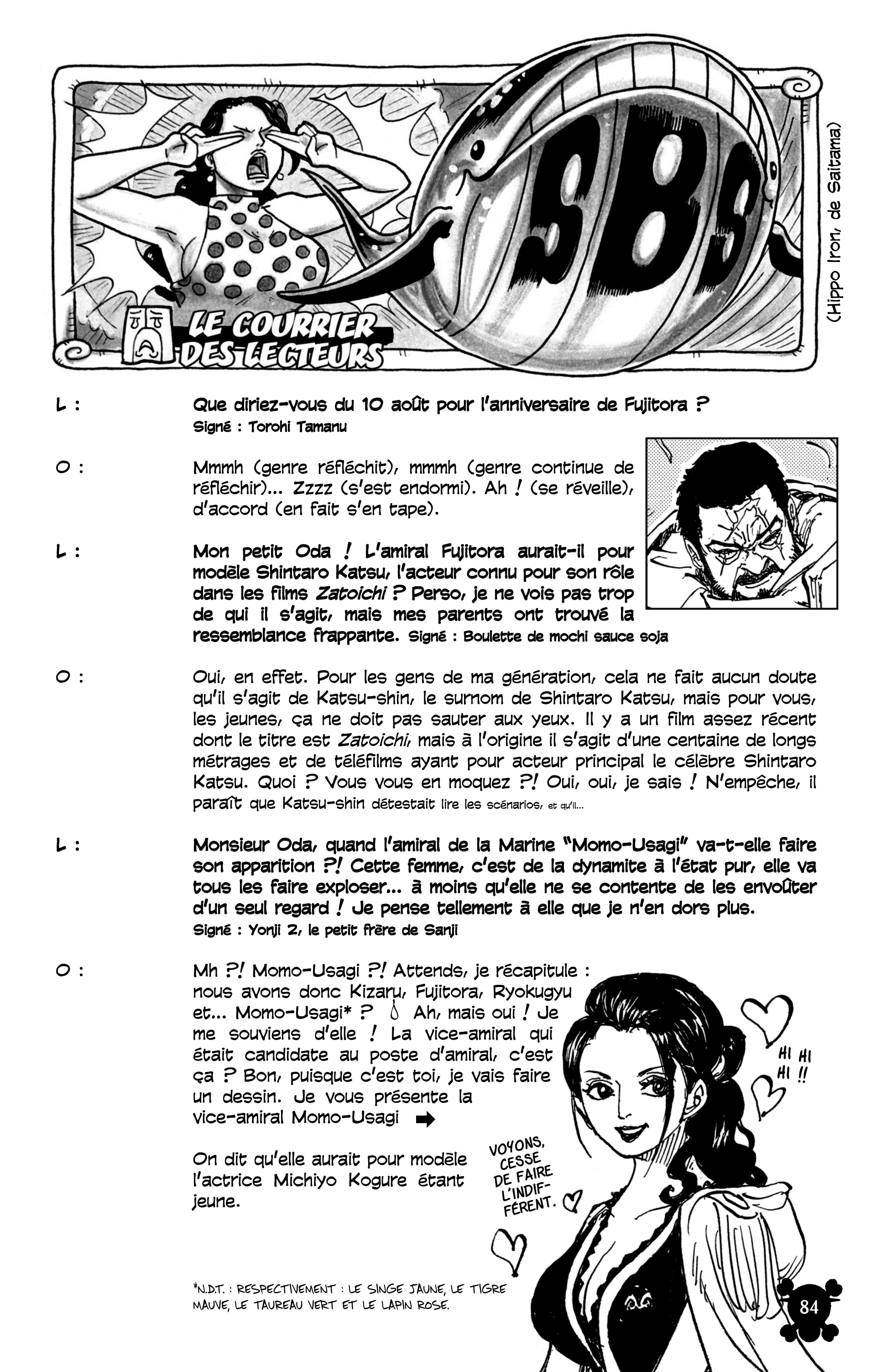 One Piece Chapitre 735 - Page 20
