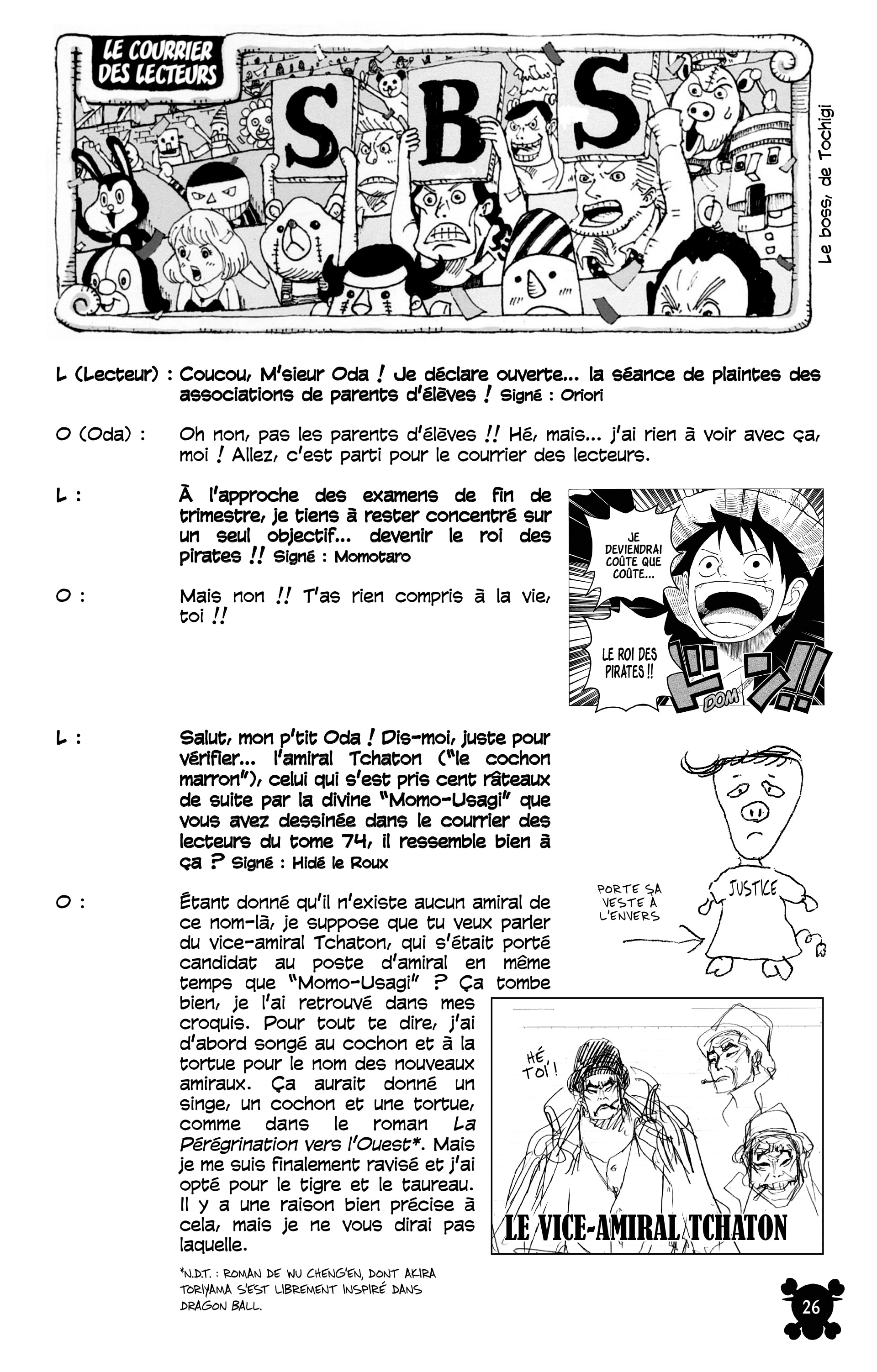 One Piece Chapitre 743 - Page 23