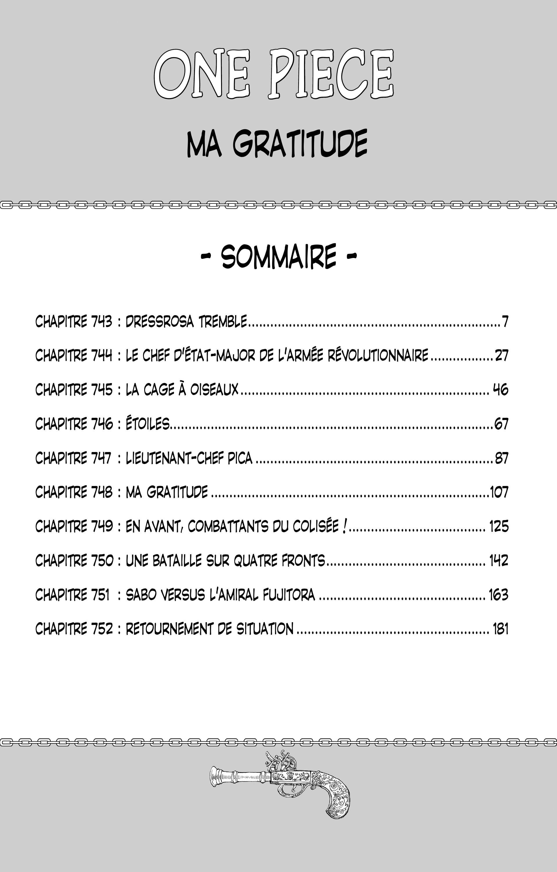 One Piece Chapitre 743 - Page 5
