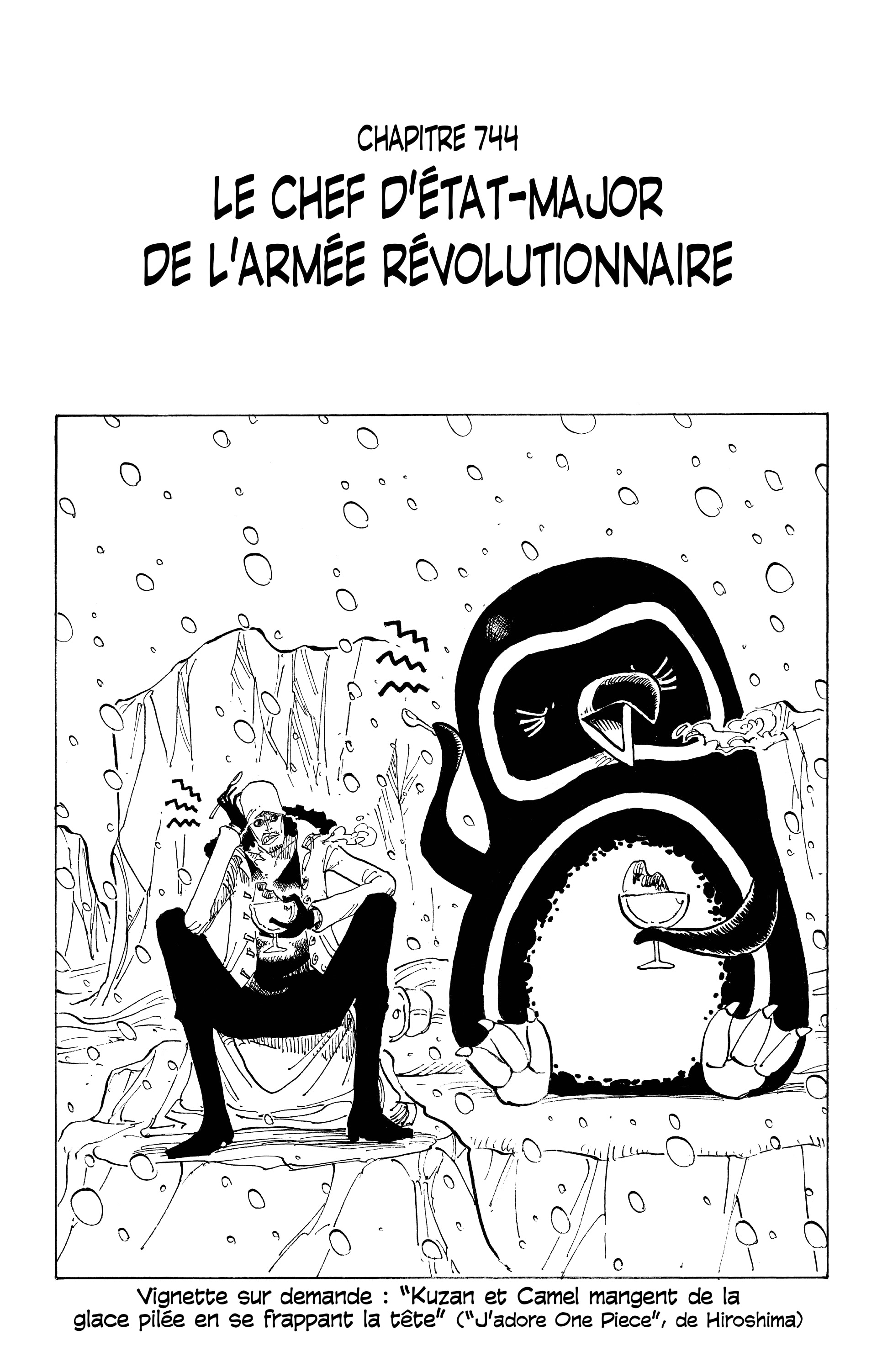 One Piece Chapitre 744 - Page 1