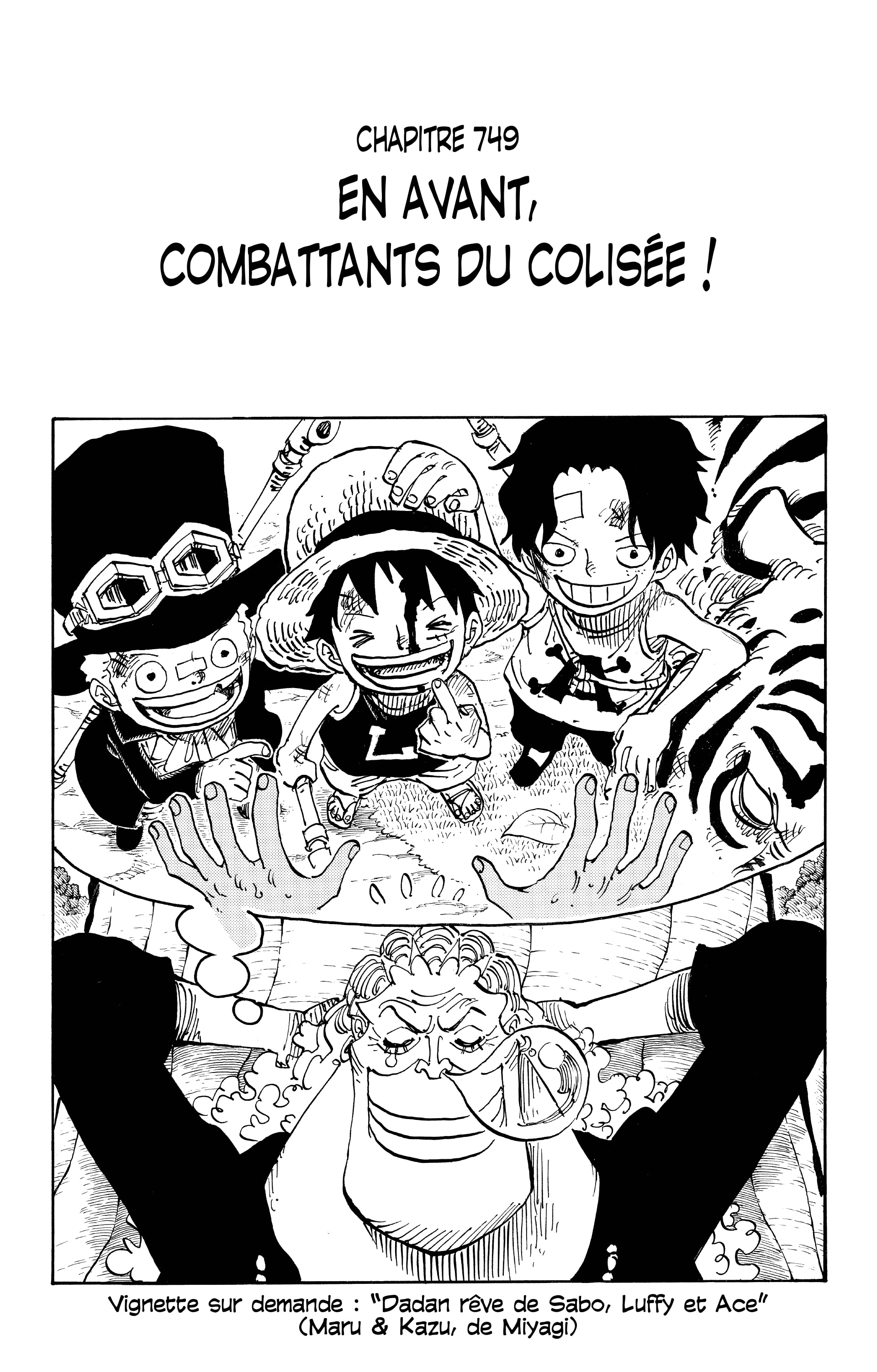 One Piece Chapitre 749 - Page 1