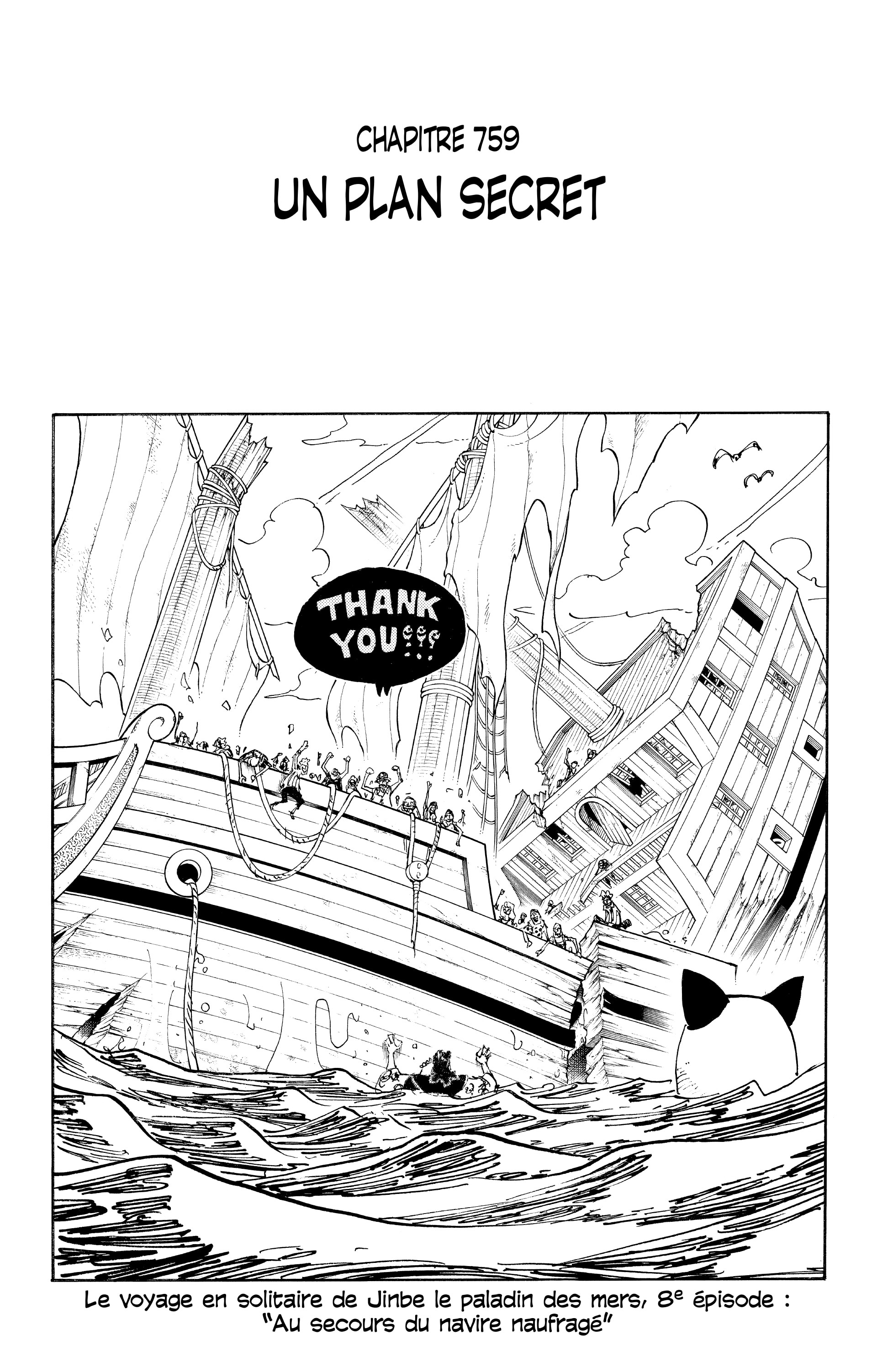 One Piece Chapitre 759 - Page 1