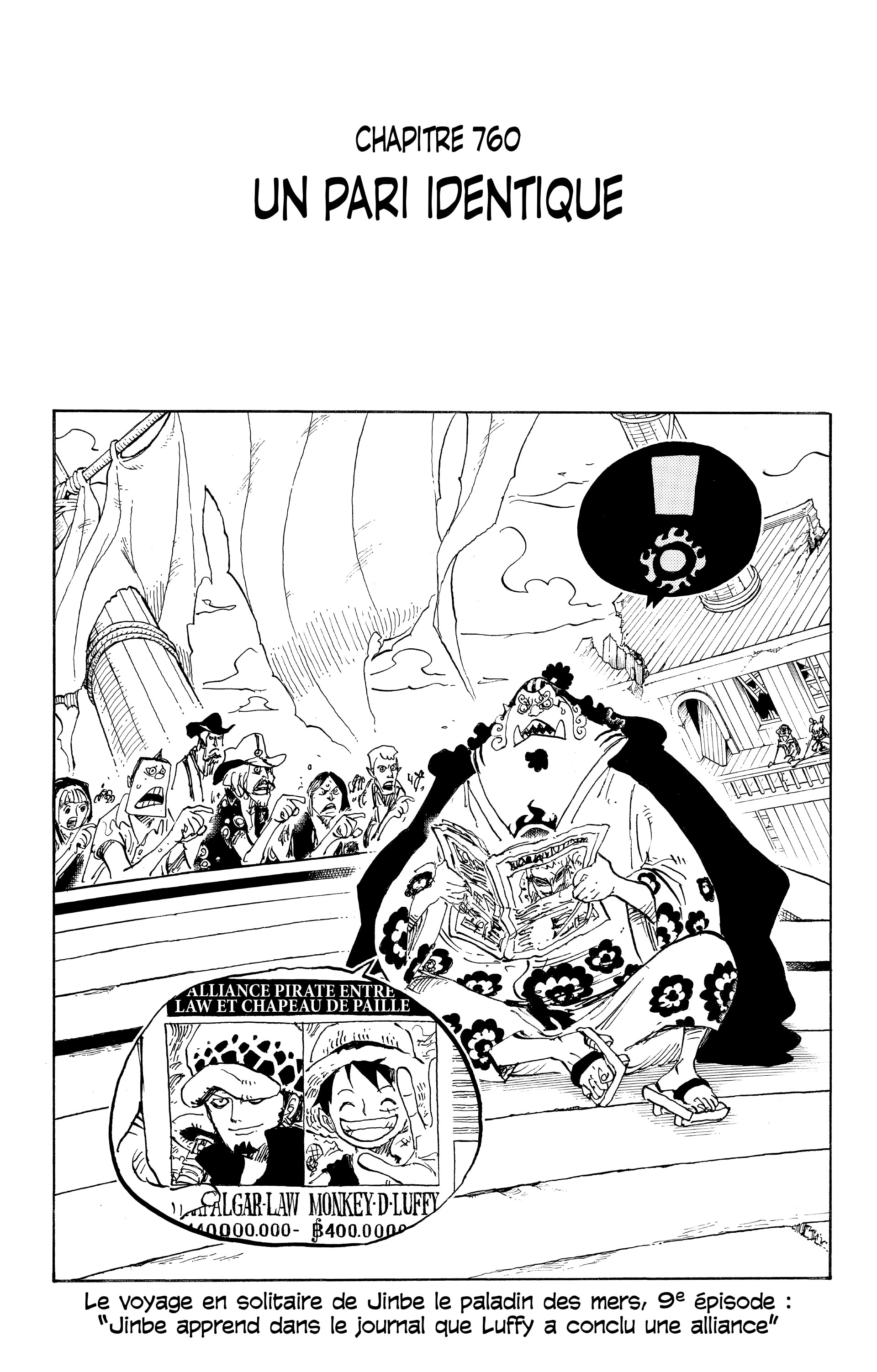 One Piece Chapitre 760 - Page 1