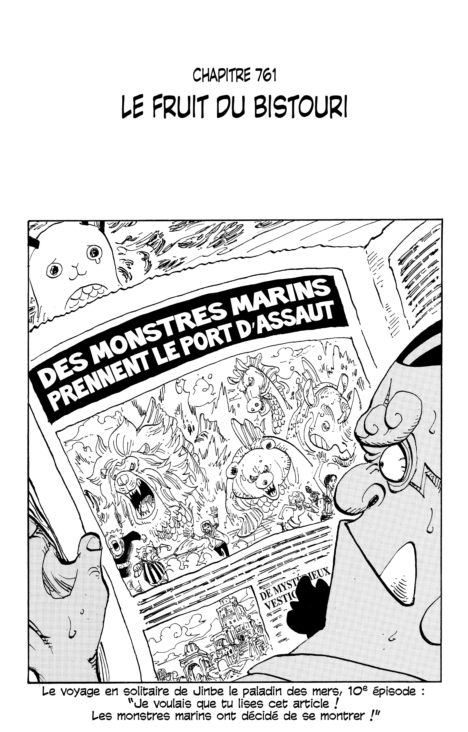 One Piece Chapitre 761 - Page 1