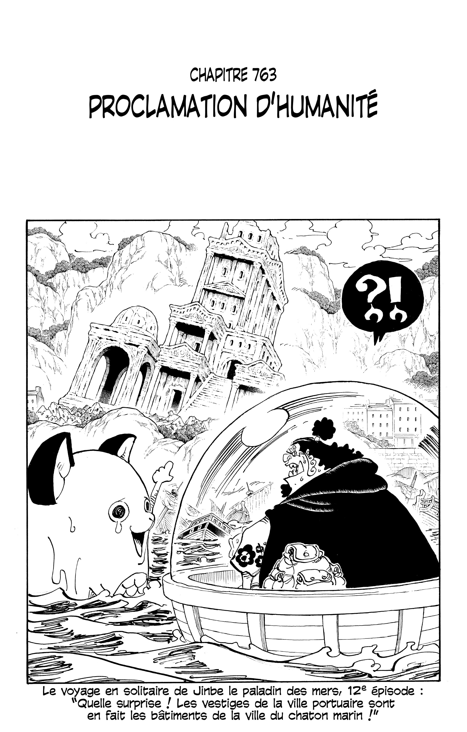 One Piece Chapitre 763 - Page 1