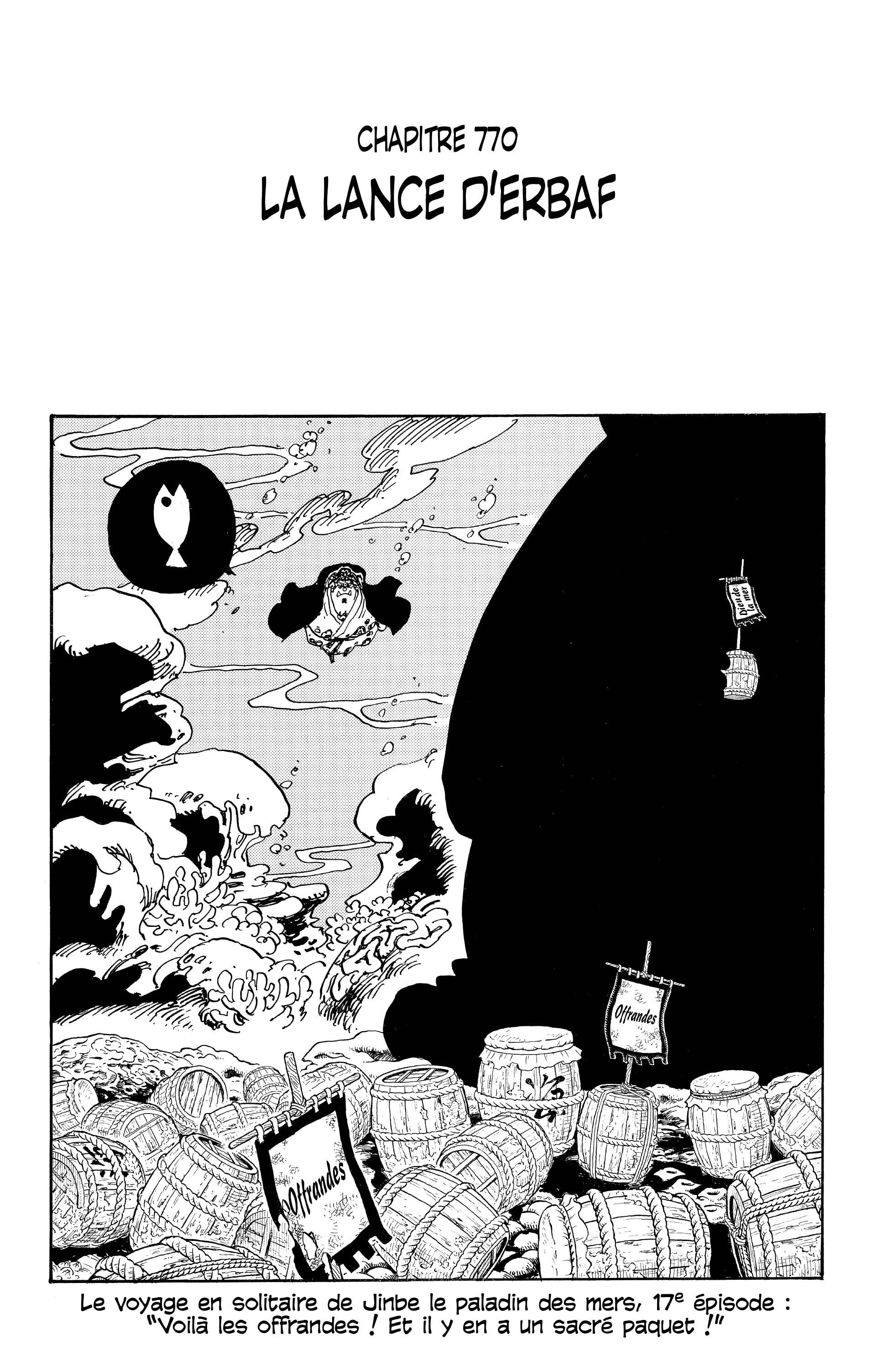 One Piece Chapitre 770 - Page 1
