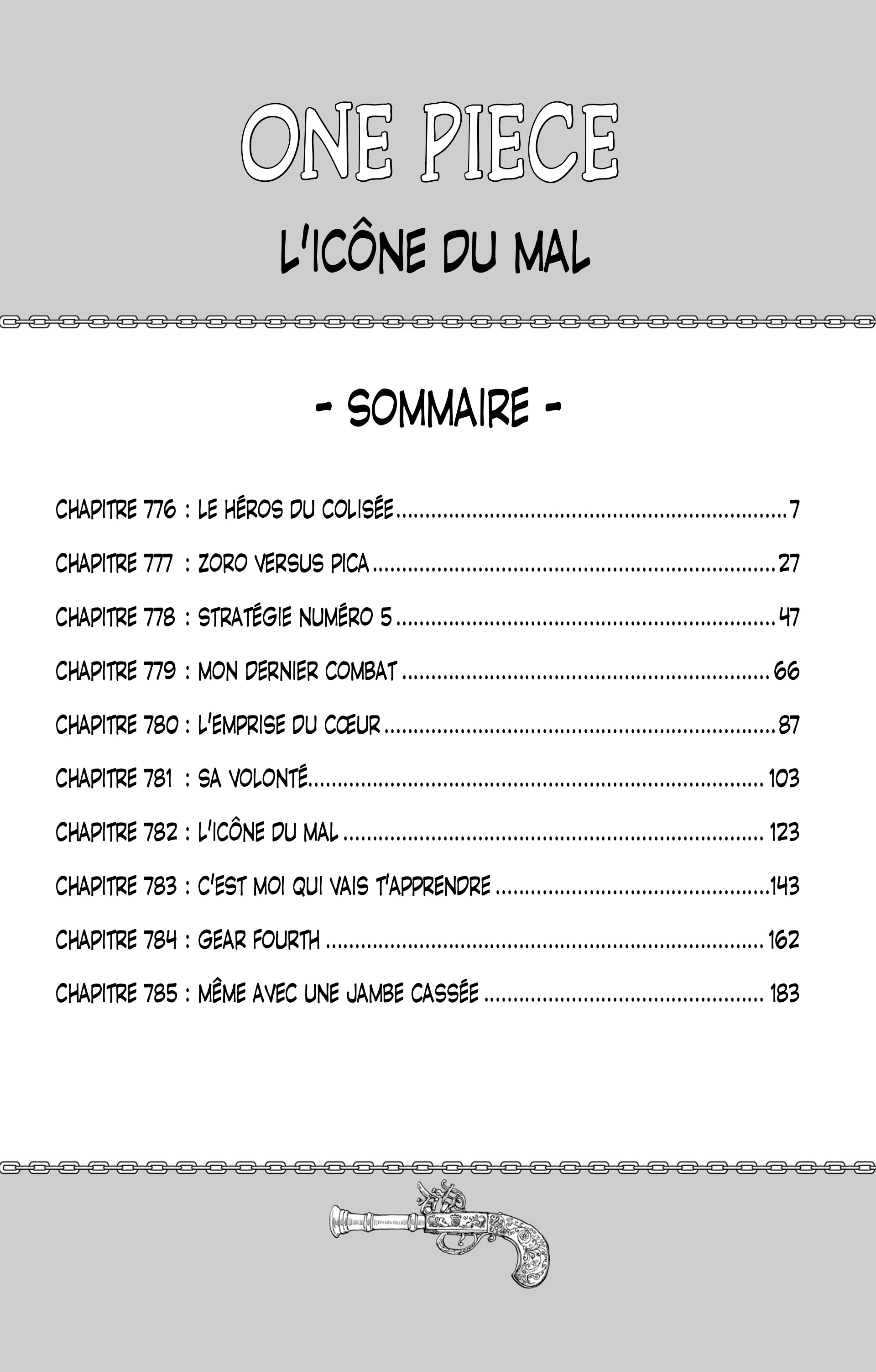 One Piece Chapitre 776 - Page 5