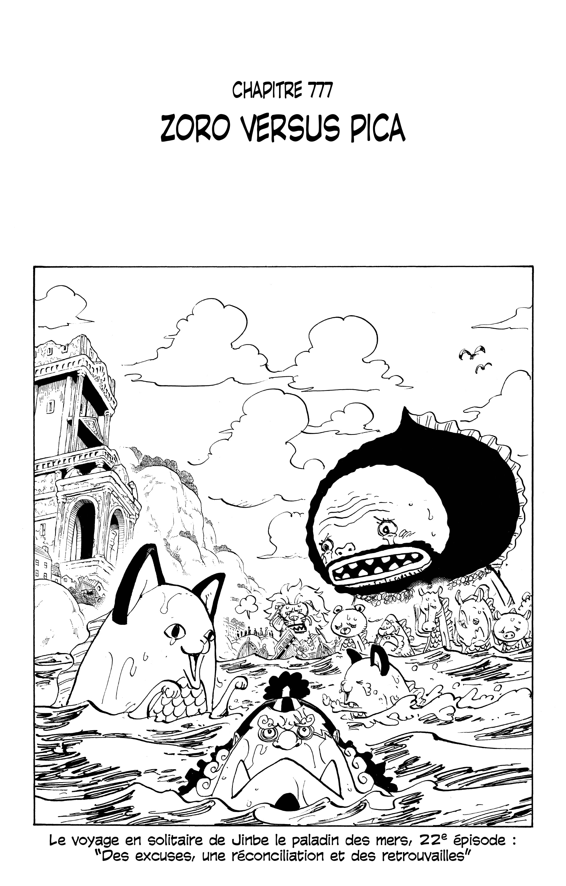 One Piece Chapitre 777 - Page 1