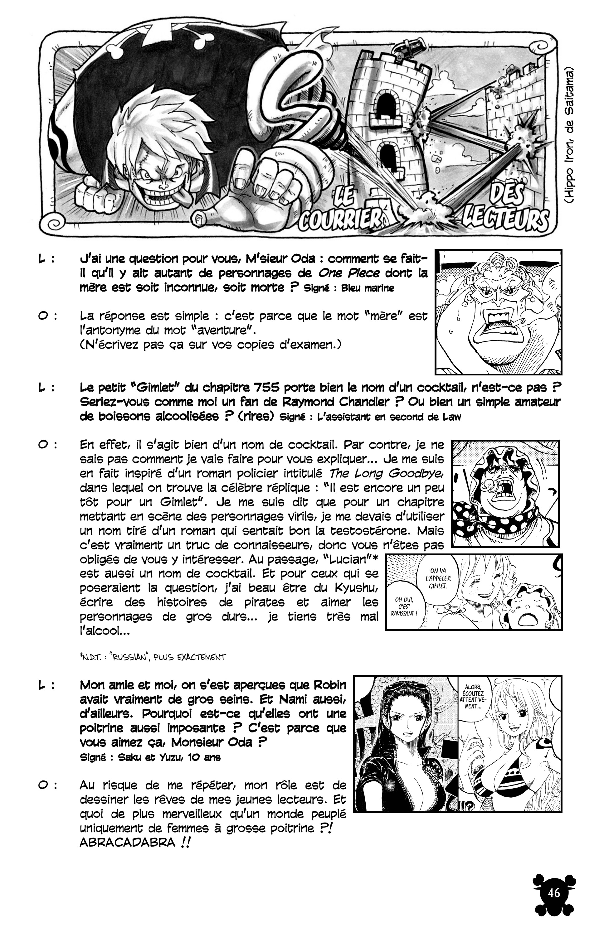 One Piece Chapitre 777 - Page 19