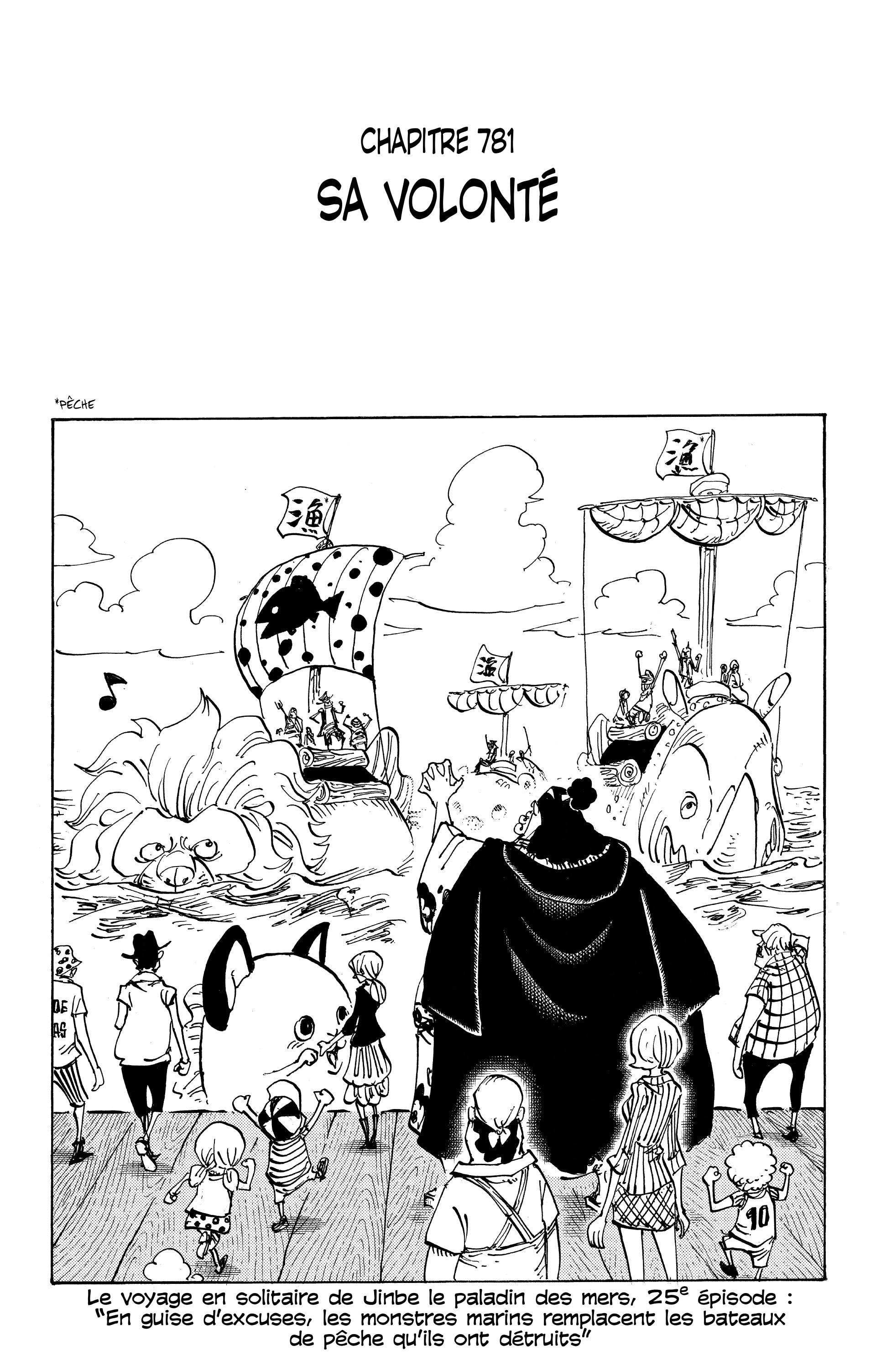 One Piece Chapitre 781 - Page 1