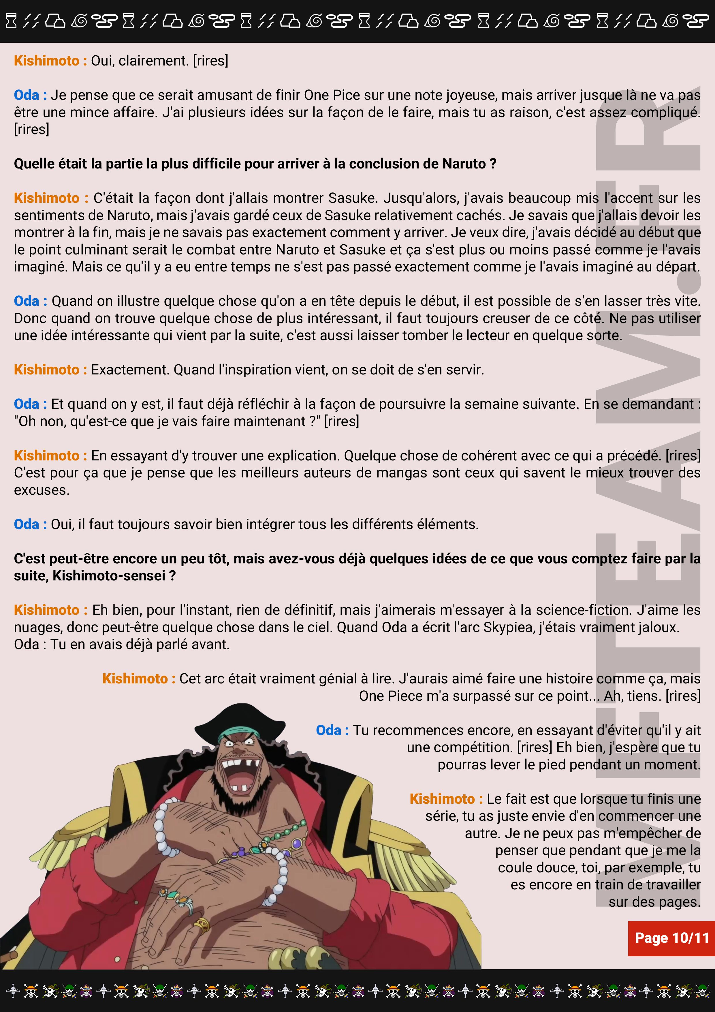 One Piece Chapitre 786.1 - Page 10