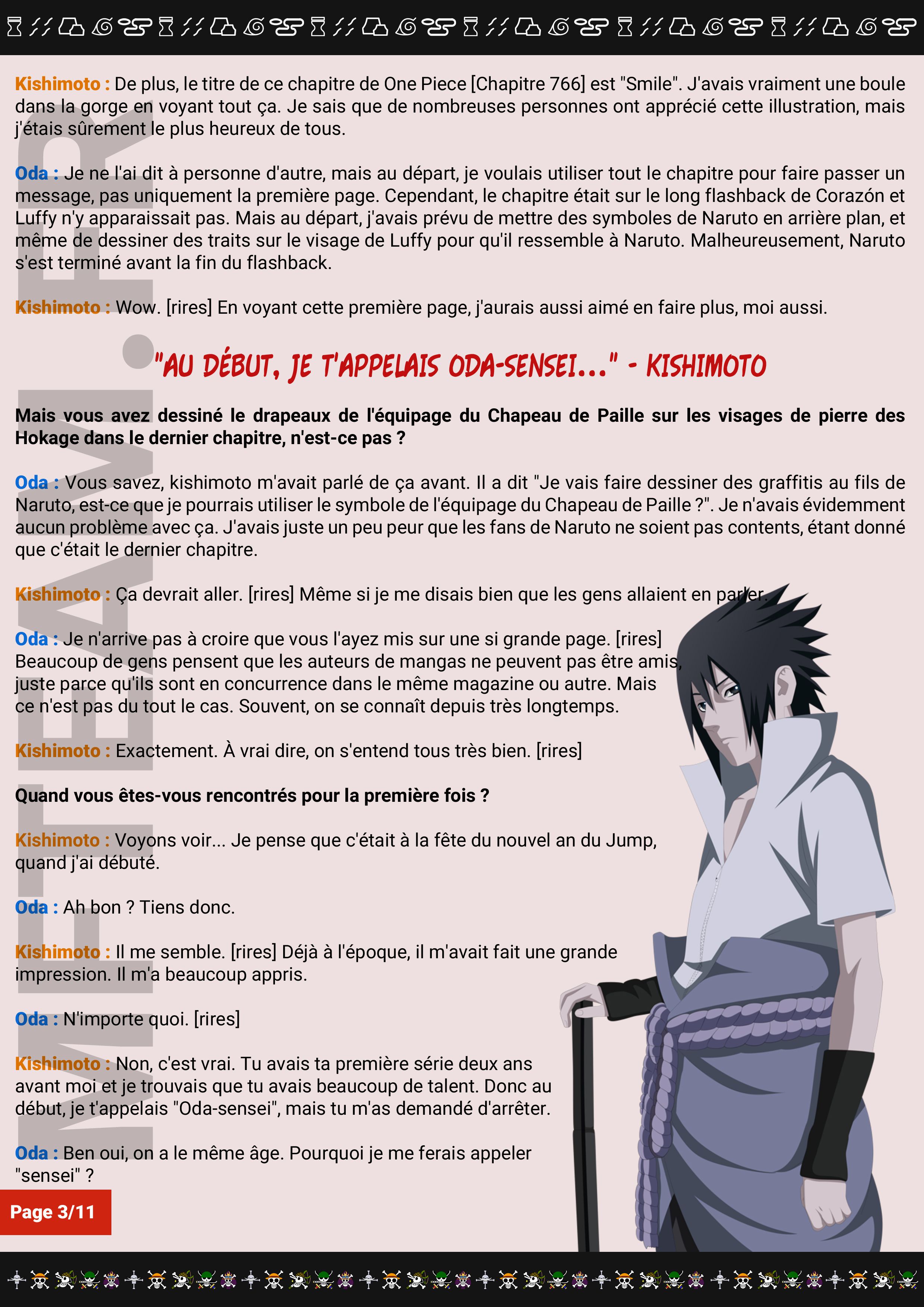 One Piece Chapitre 786.1 - Page 3