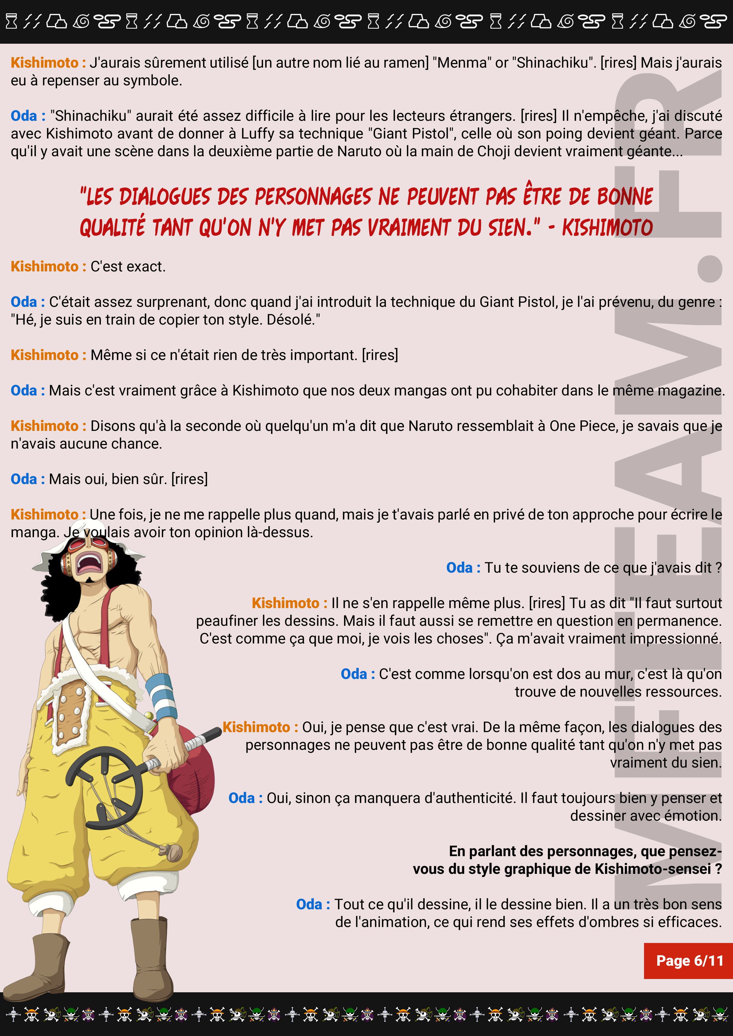 One Piece Chapitre 786.1 - Page 6