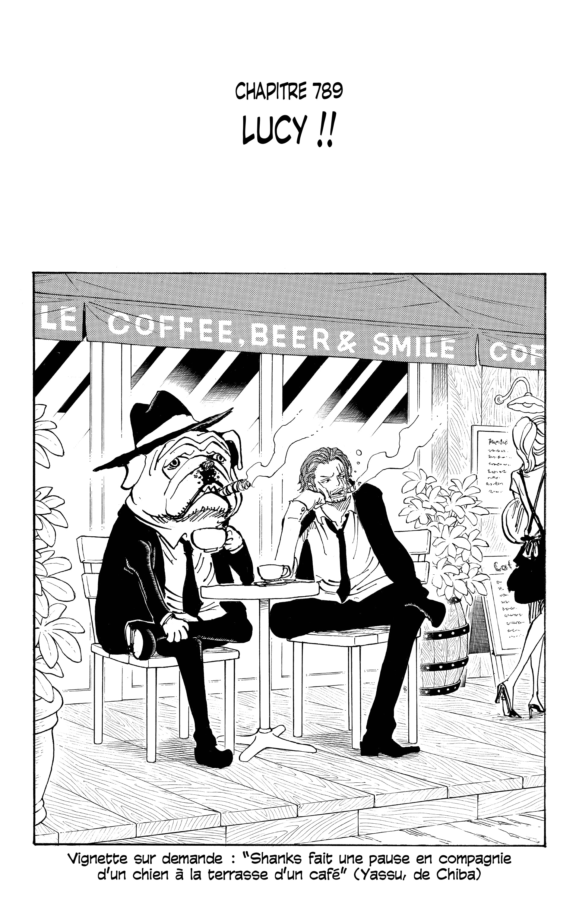 One Piece Chapitre 789 - Page 1
