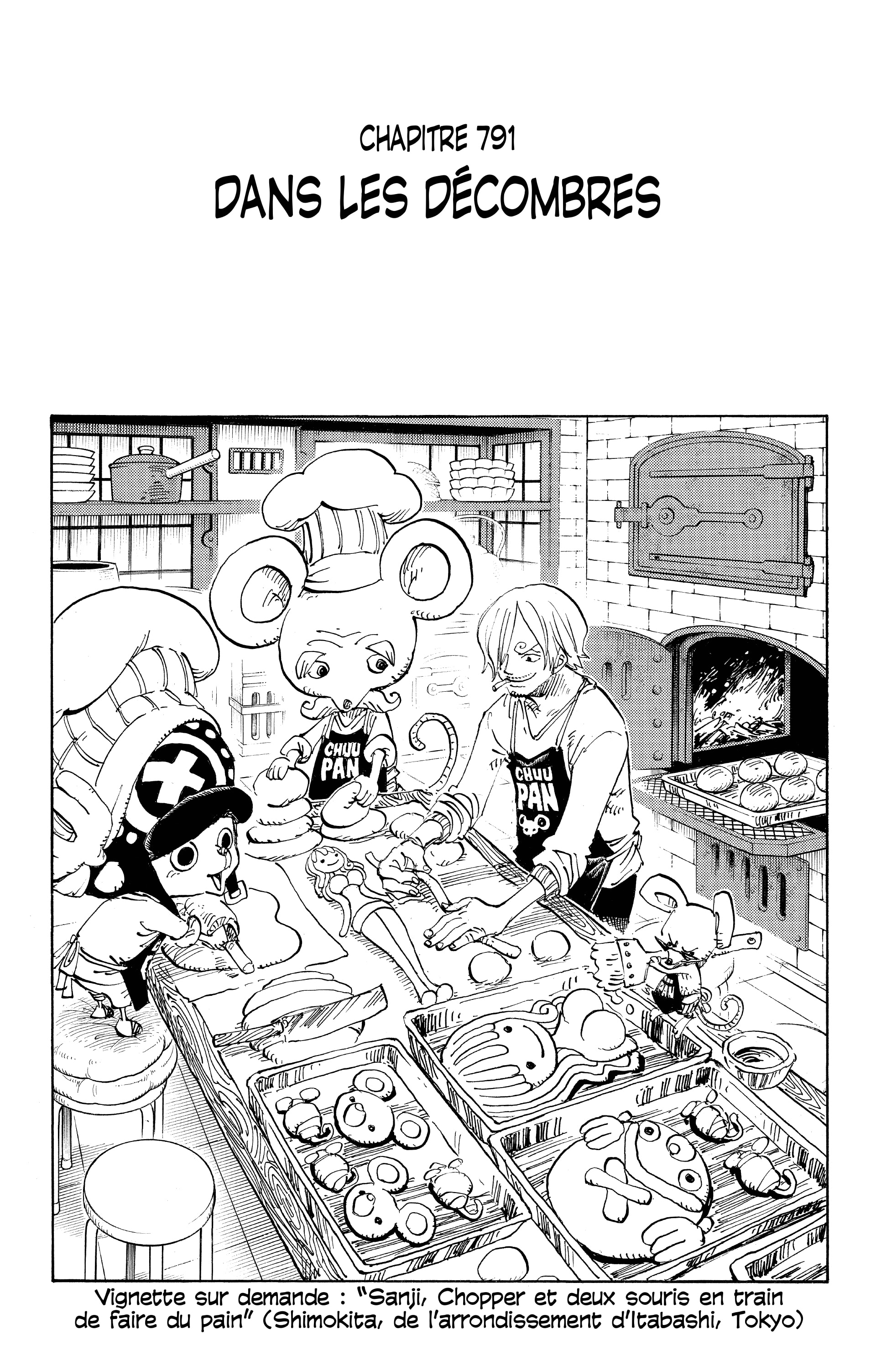 One Piece Chapitre 791 - Page 1