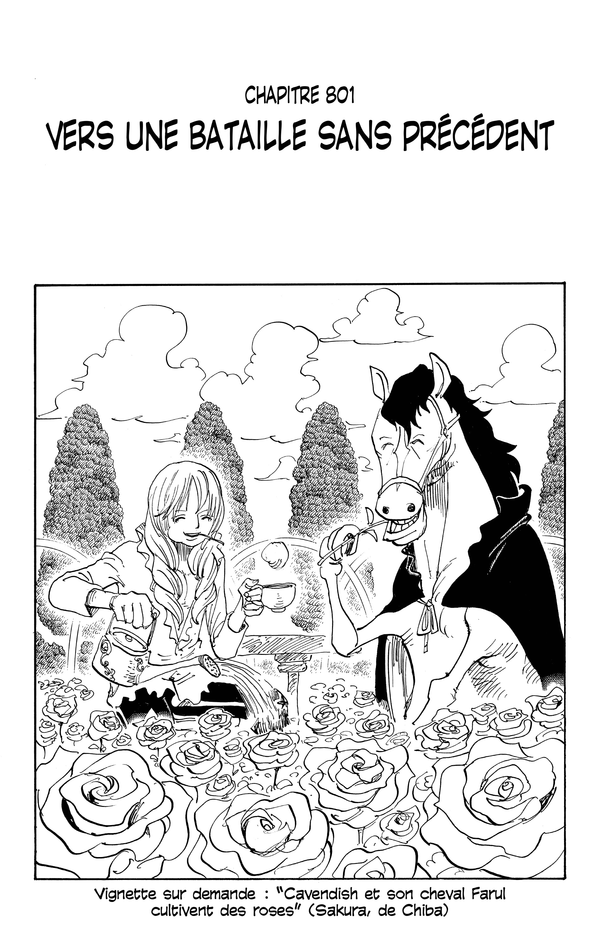 One Piece Chapitre 801 - Page 1