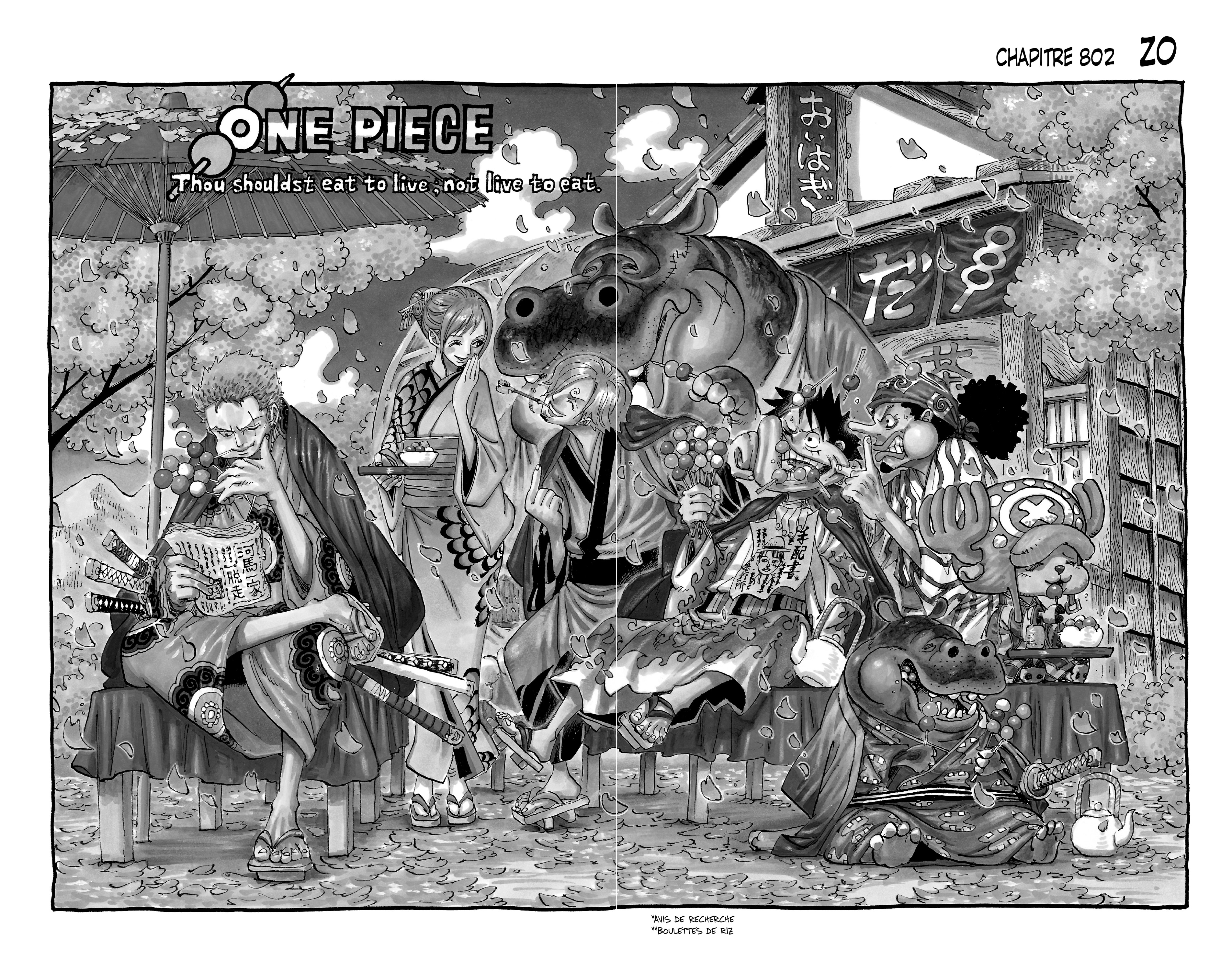 One Piece Chapitre 802 - Page 1