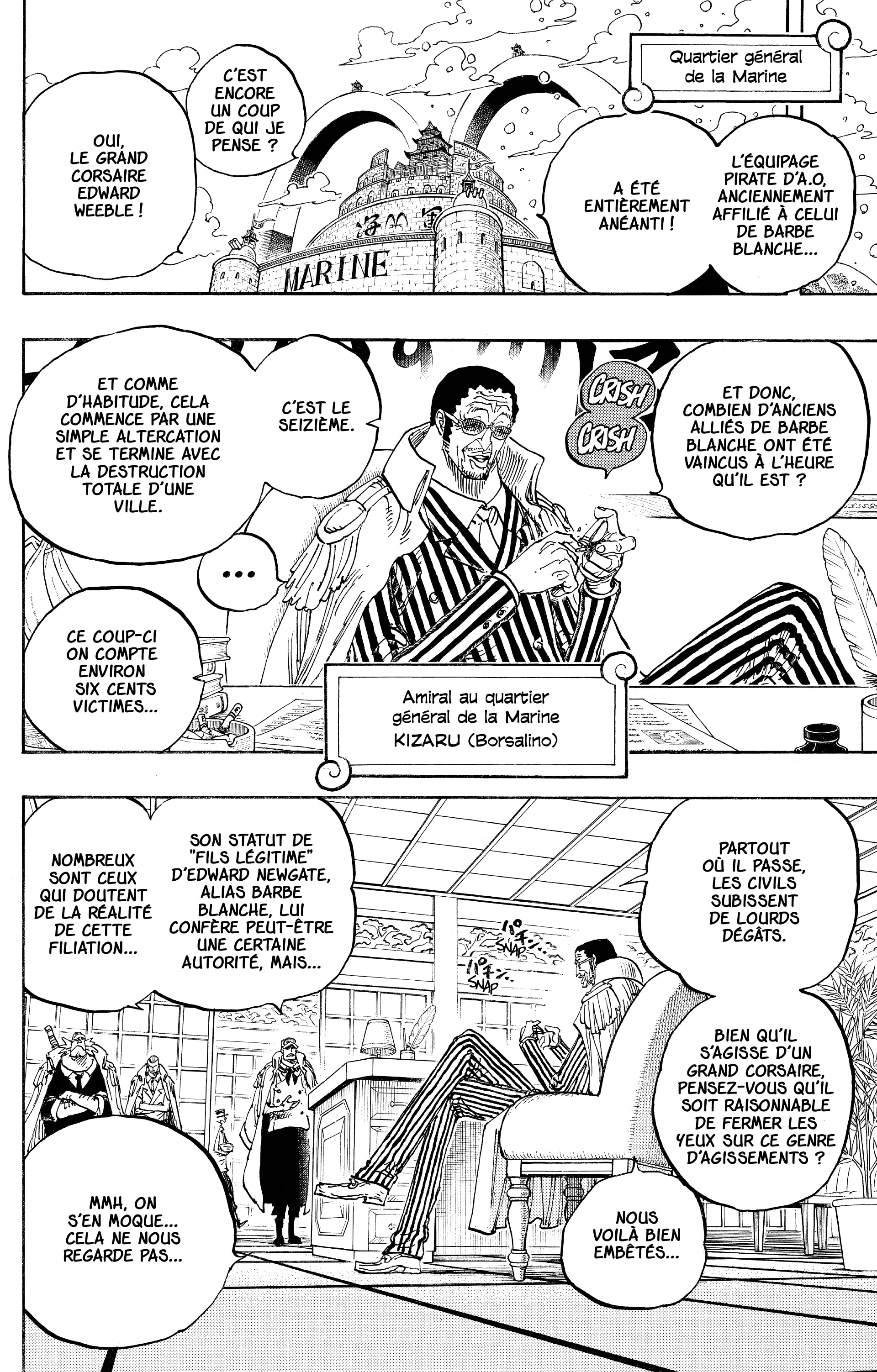 One Piece Chapitre 802 - Page 6