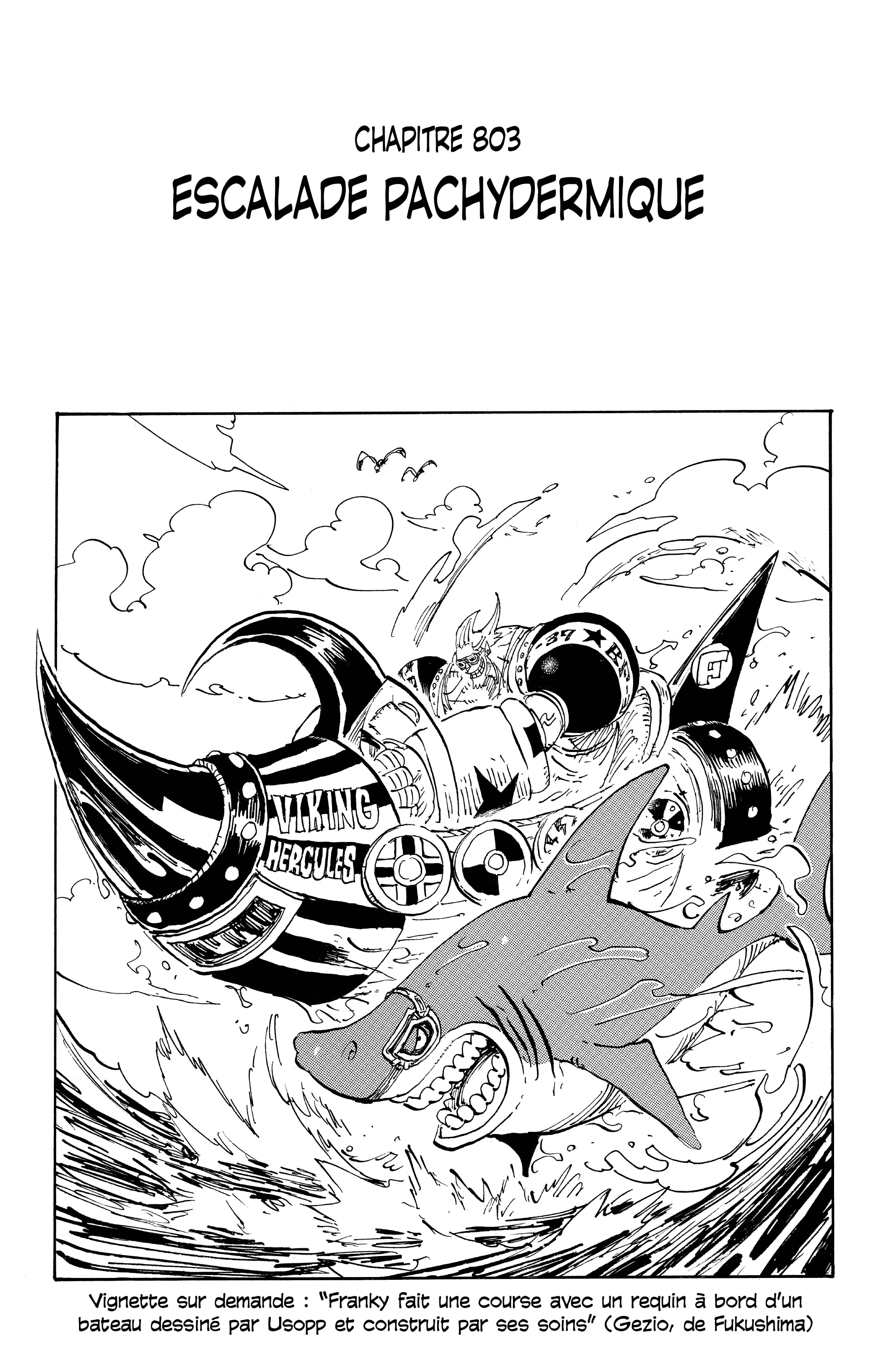 One Piece Chapitre 803 - Page 1