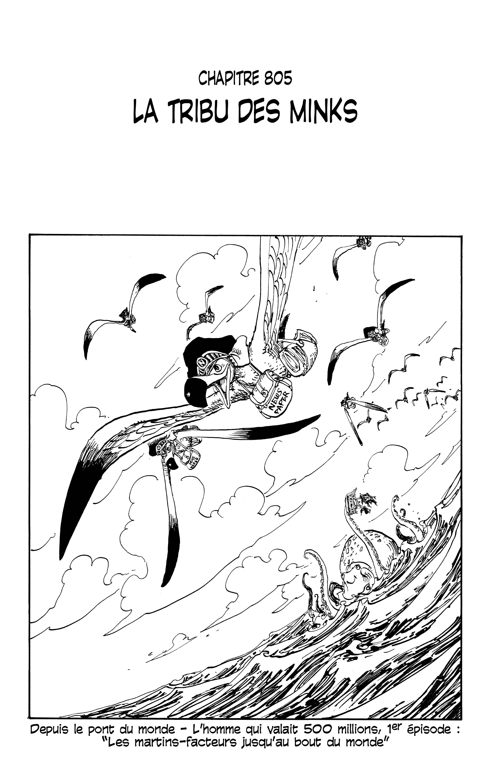 One Piece Chapitre 805 - Page 1