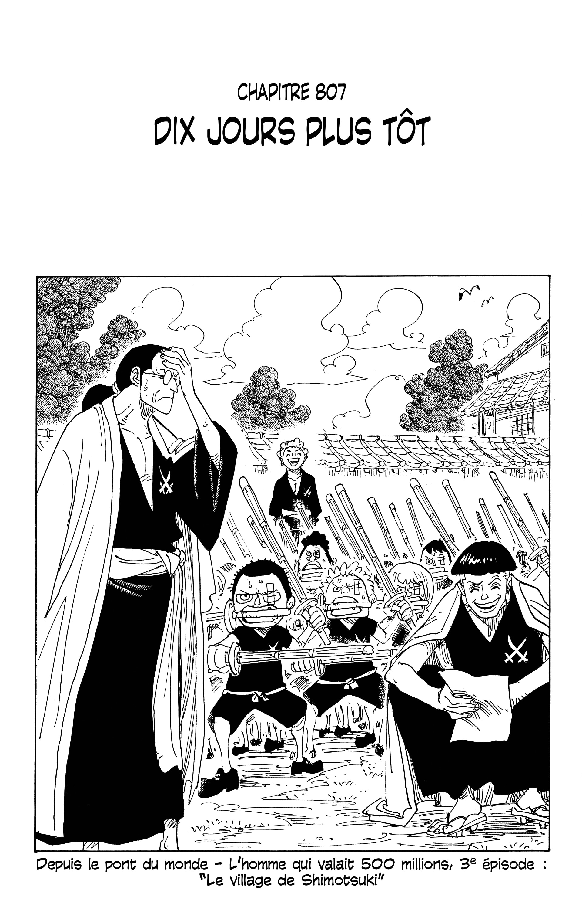One Piece Chapitre 807 - Page 6