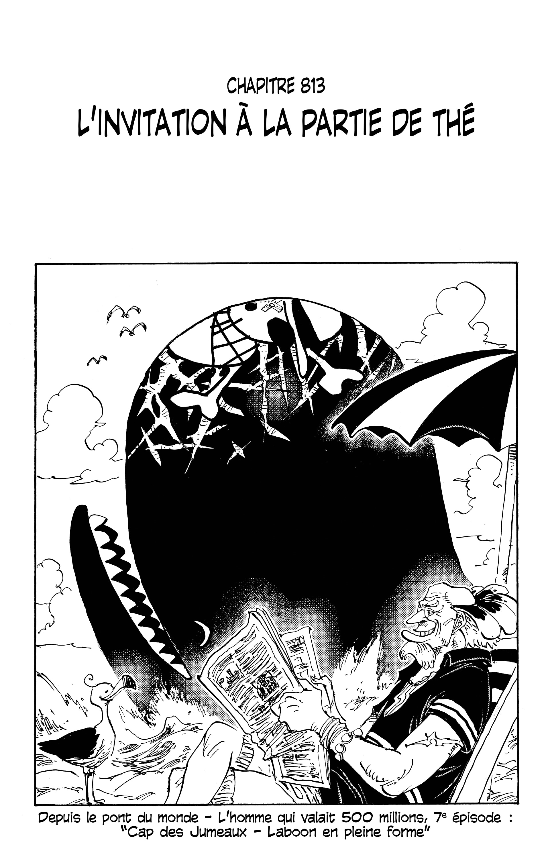 One Piece Chapitre 813 - Page 1