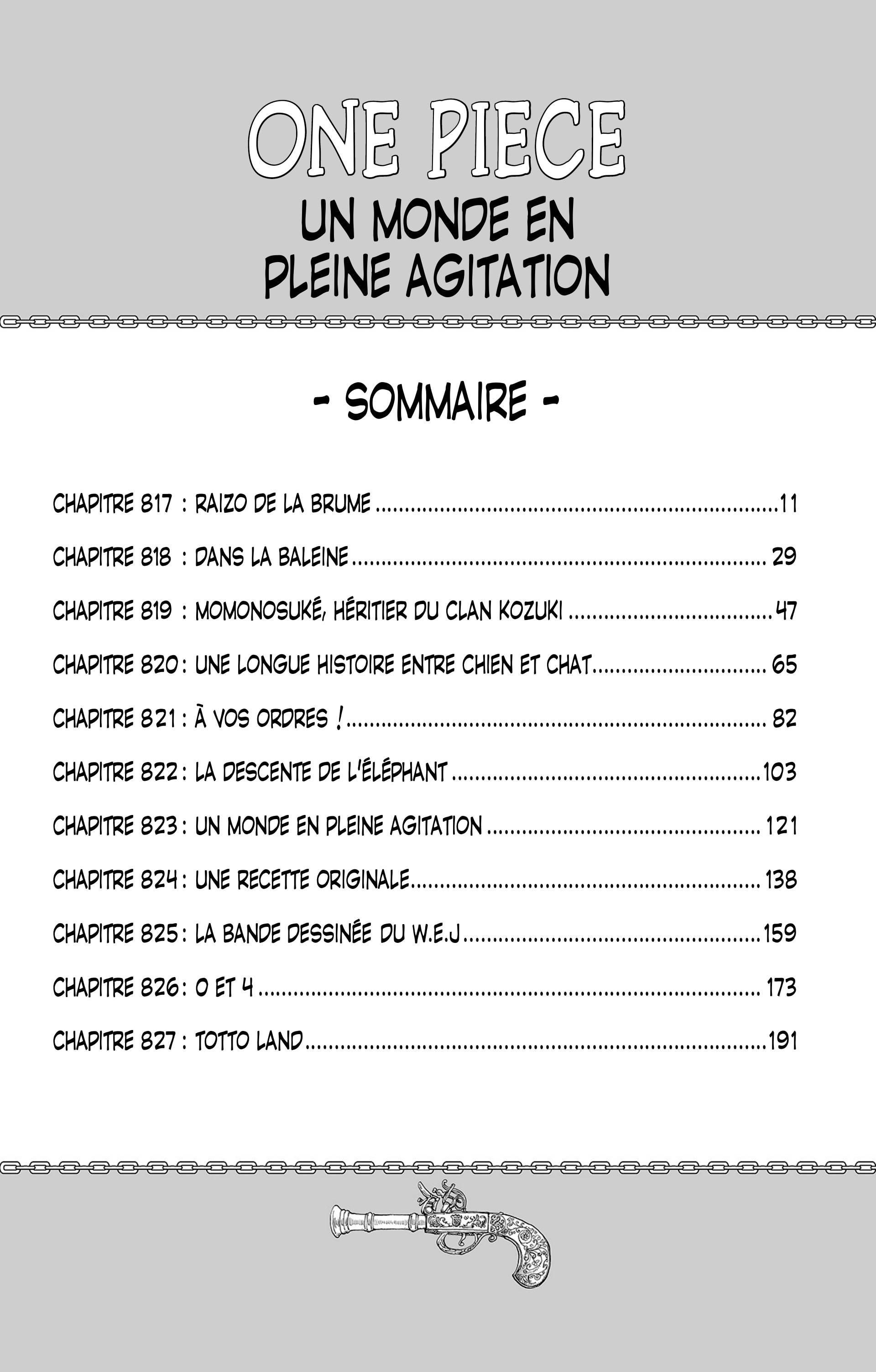 One Piece Chapitre 817 - Page 5