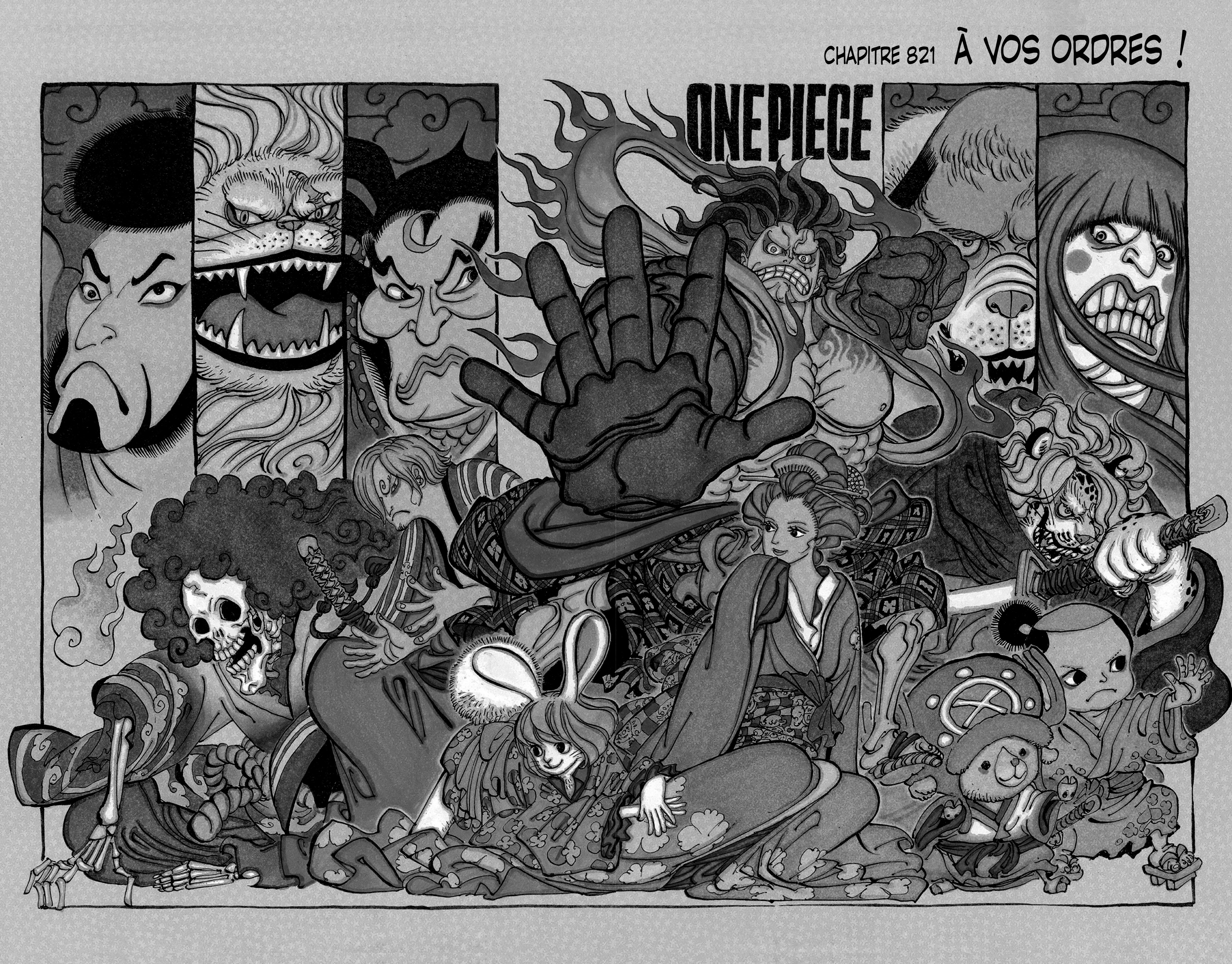 One Piece Chapitre 821 - Page 1